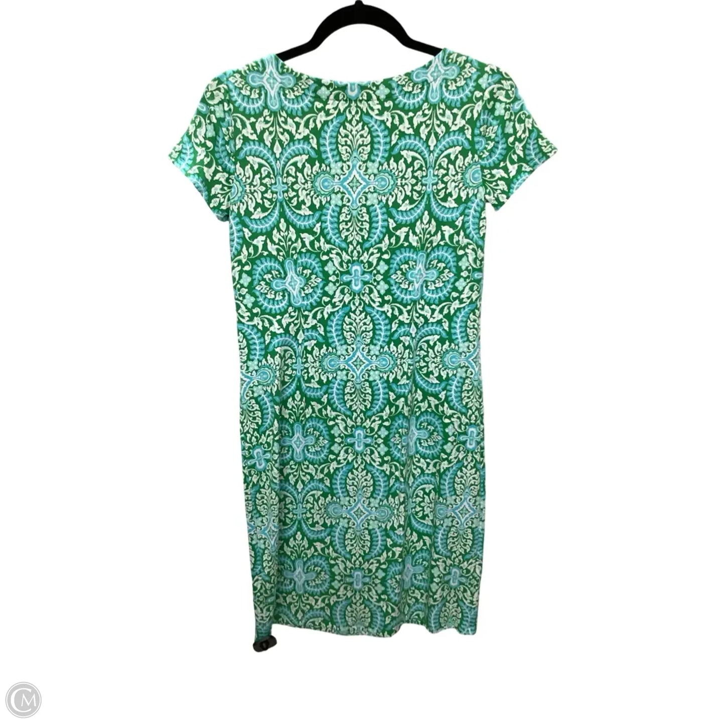 Dress Casual Midi By Talbots In Green, Size: Xs
