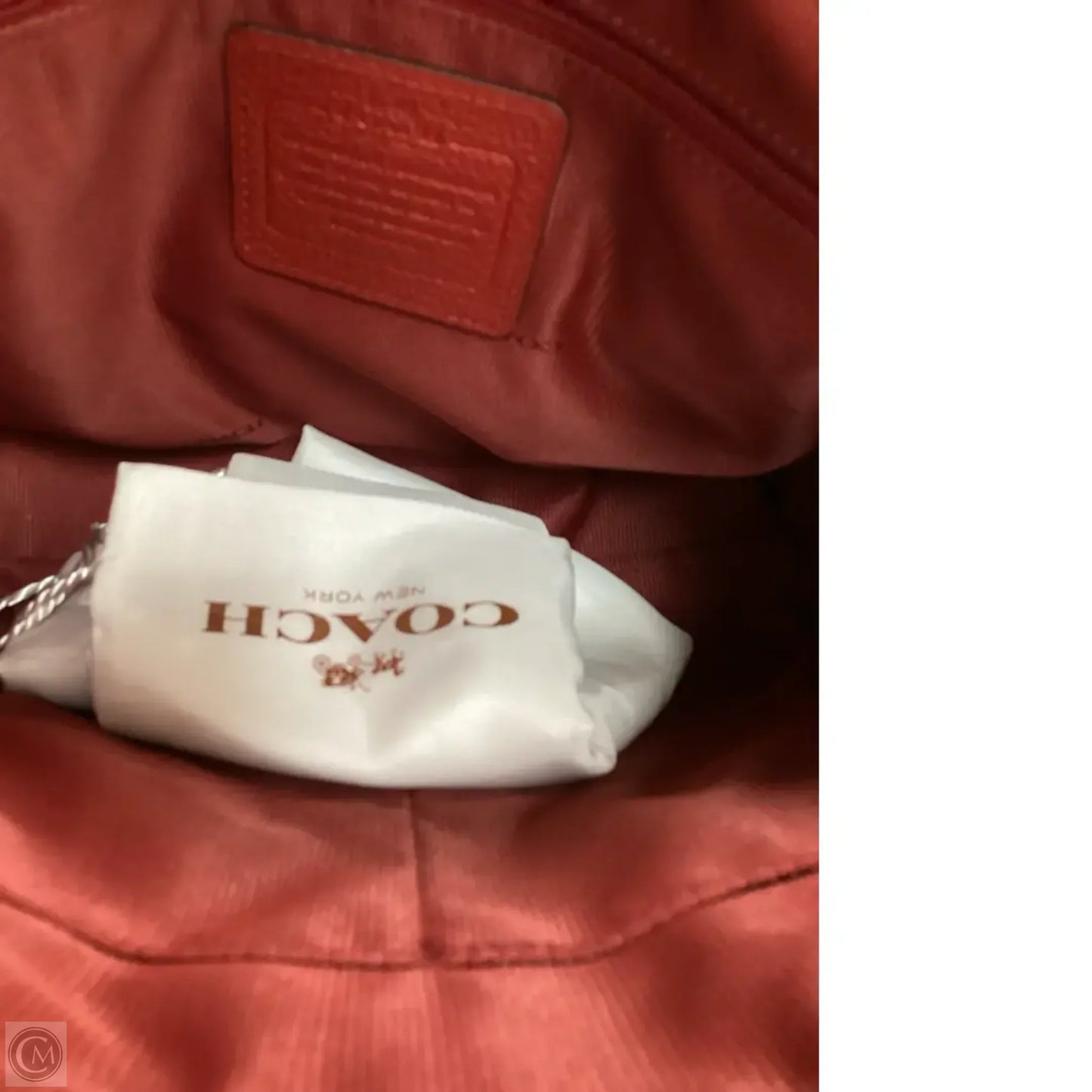 Handbag Designer By Coach, Size: Medium