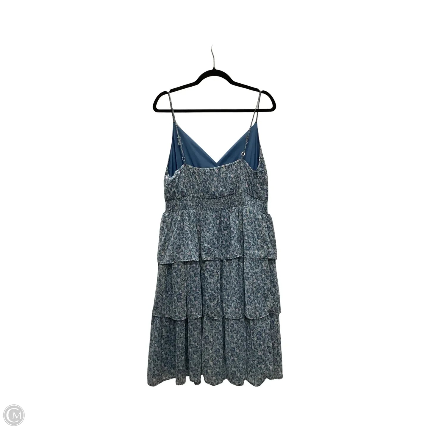 Dress Casual Short By Mimi Chica In Blue, Size: 1x