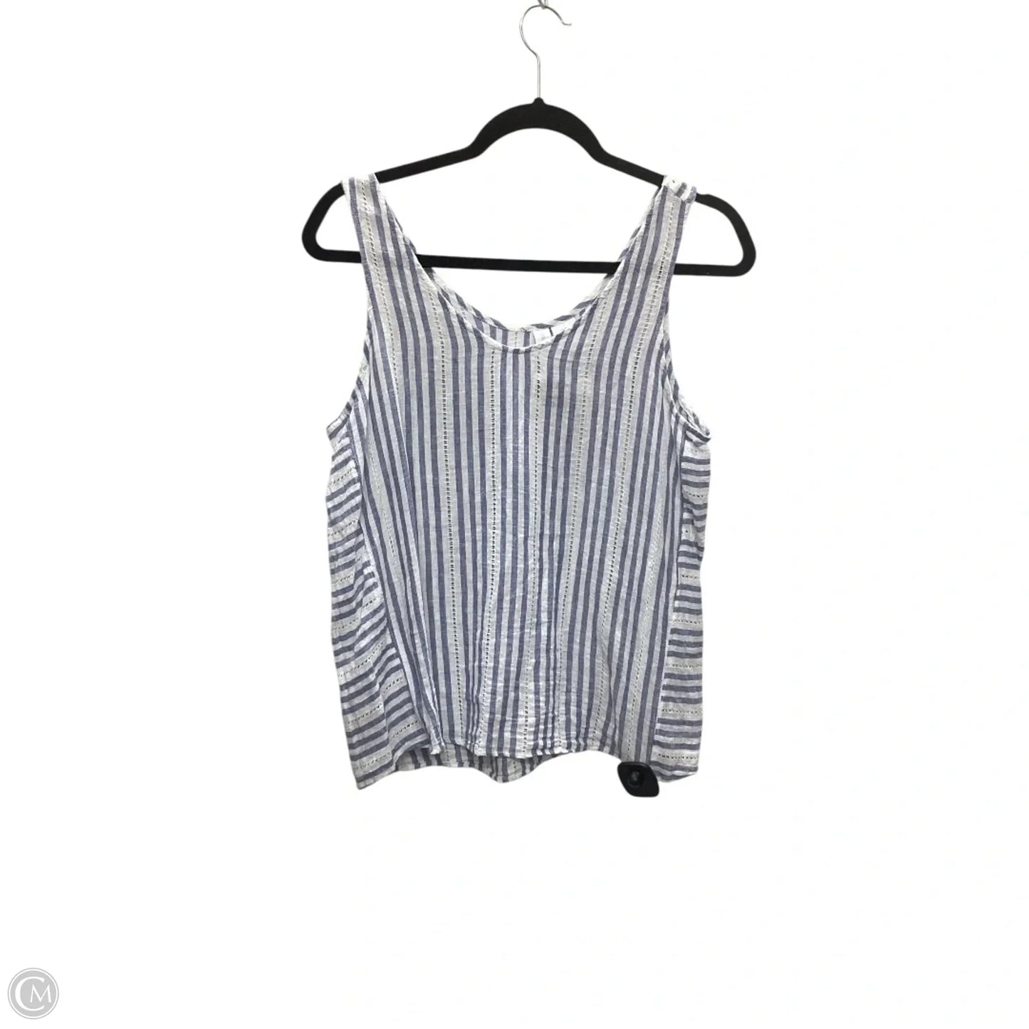 Top Sleeveless By Cynthia Rowley In Striped Pattern, Size: M