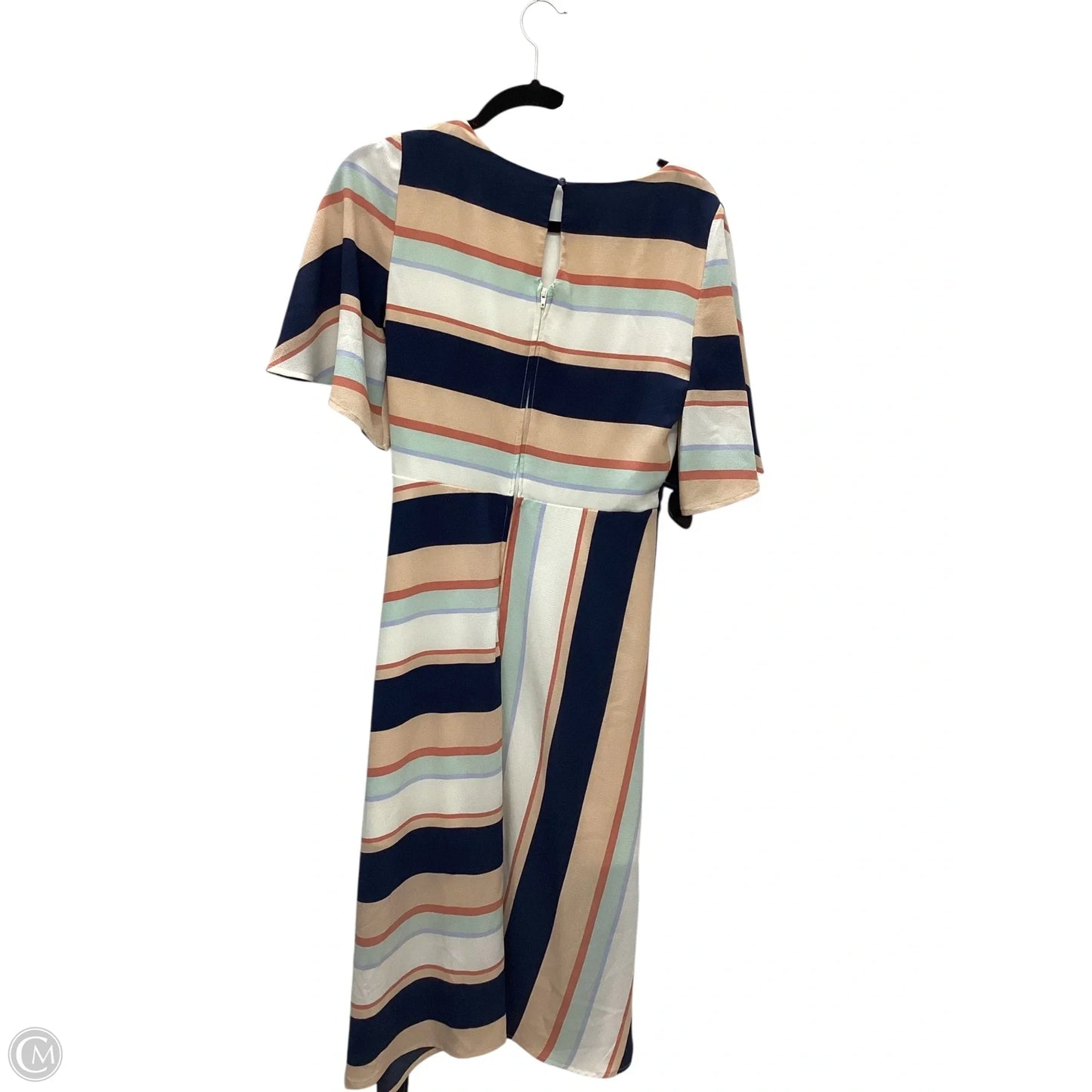 Dress Casual Maxi By Luxology In Striped Pattern, Size: S