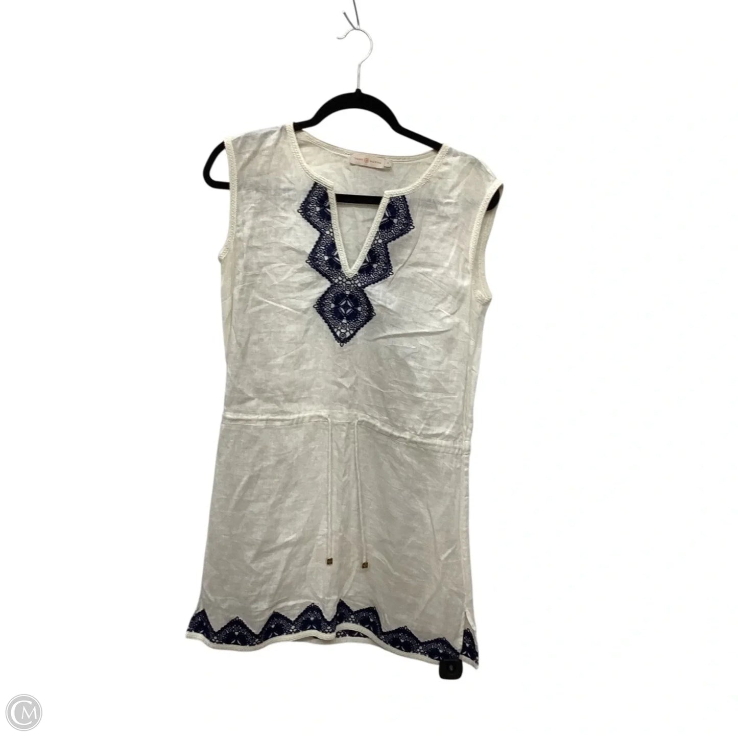 Dress Designer By Tory Burch In Cream, Size: S