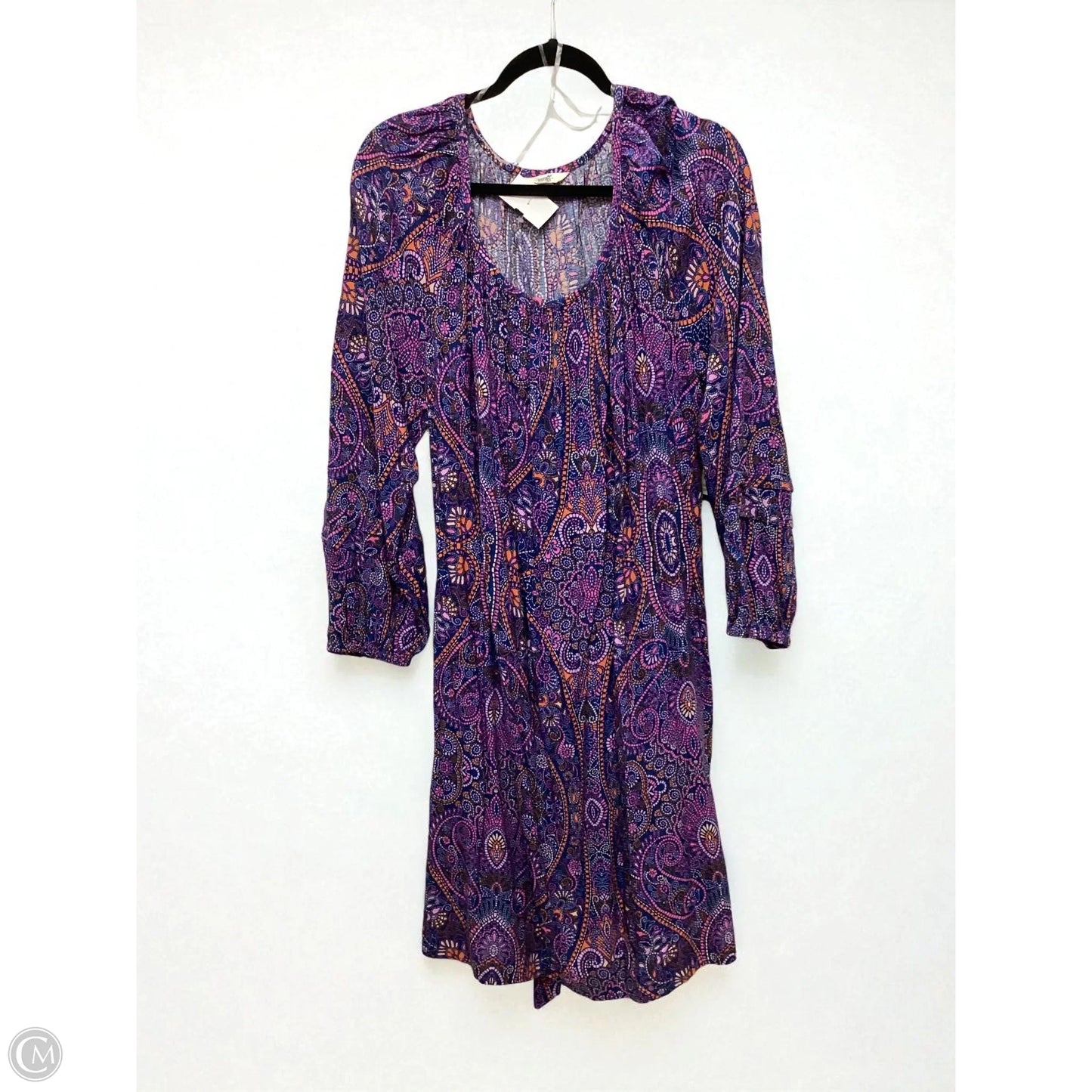 Dress Casual Maxi By Terra & Sky In Purple, Size: 1x