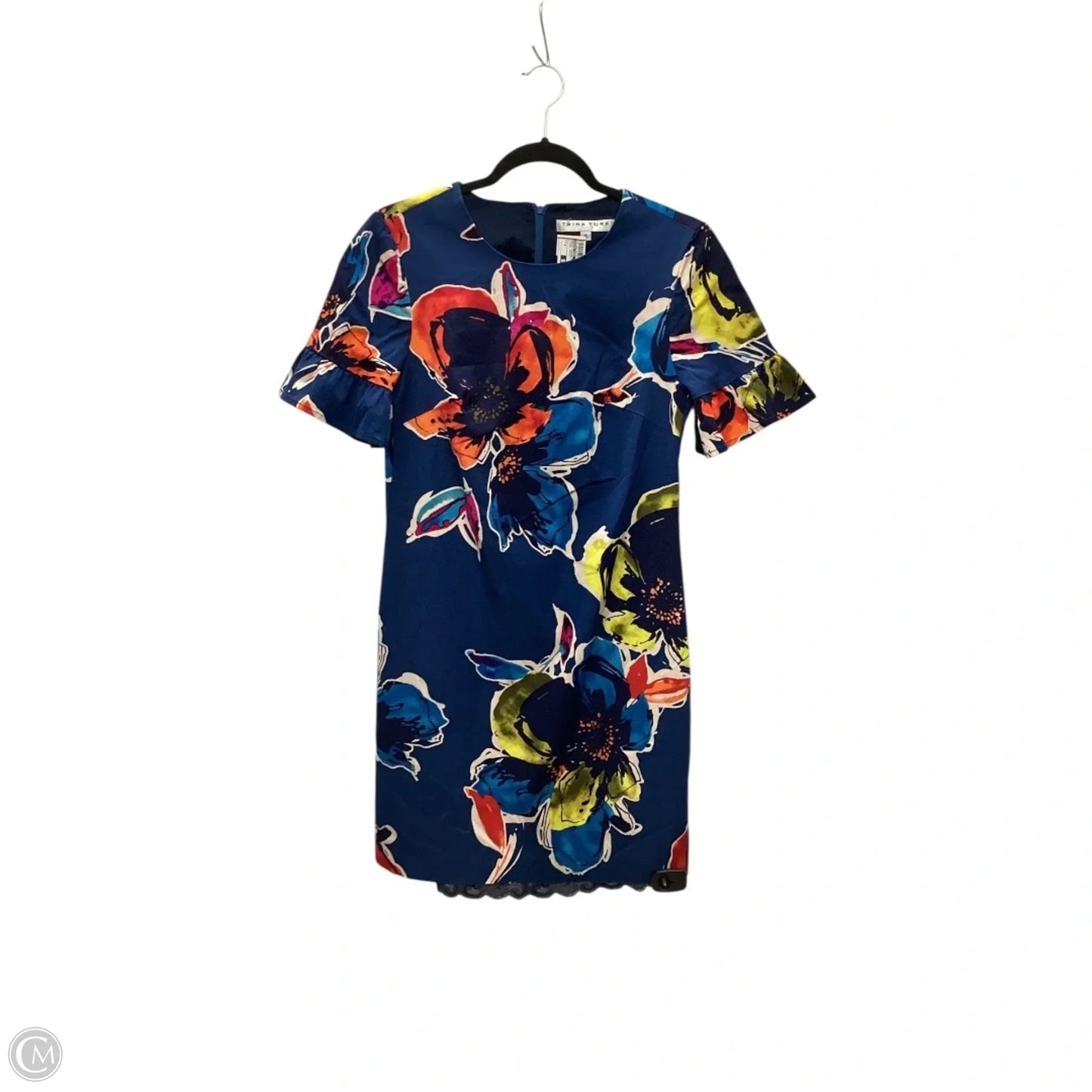 Dress Casual Midi By Trina Turk In Floral Print, Size: 4