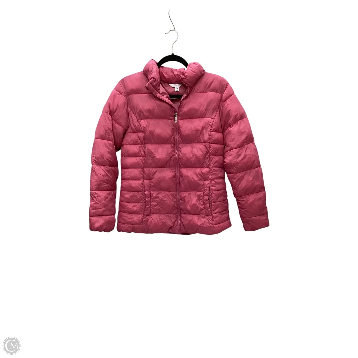 Jacket Puffer & Quilted By Time And Tru In Pink, Size: S