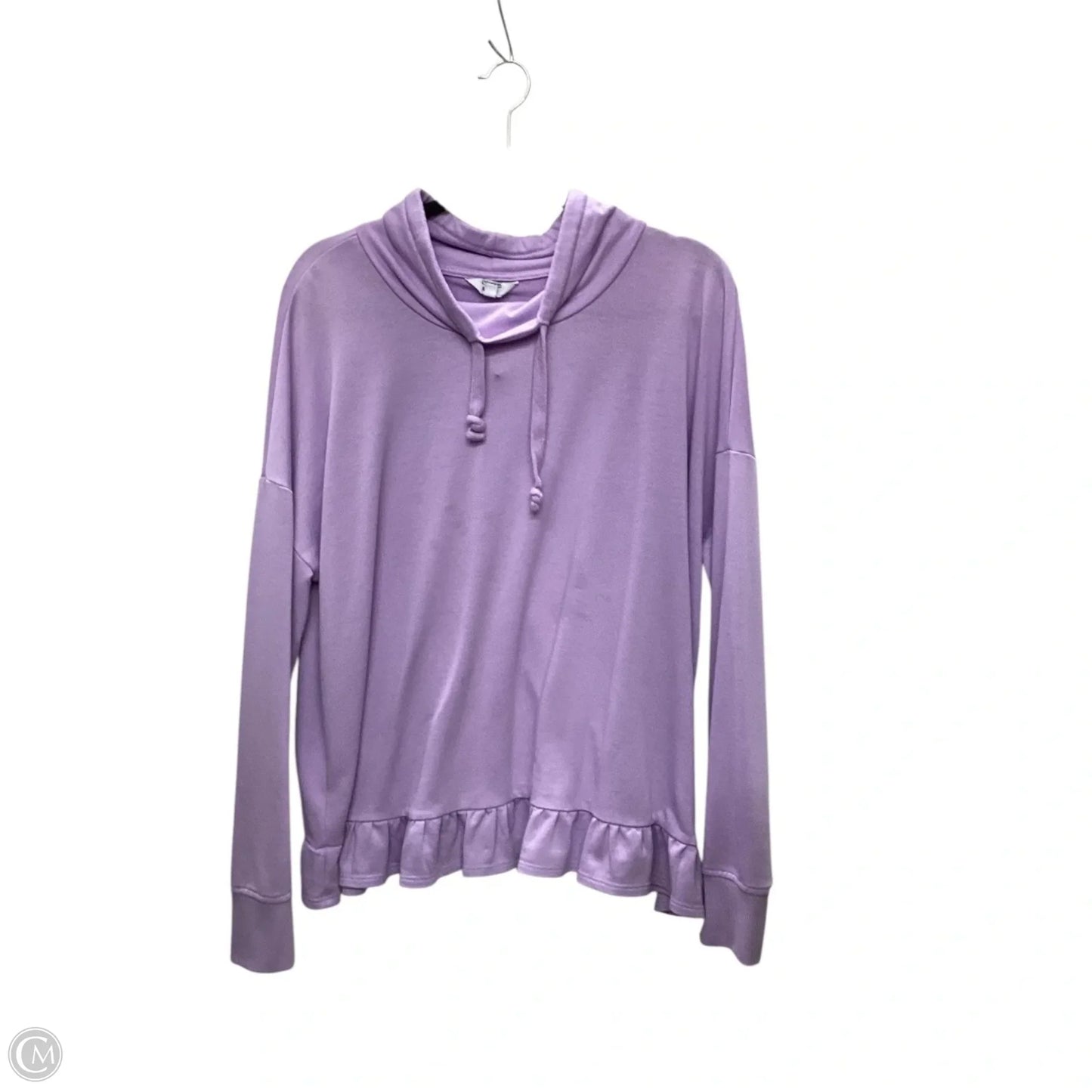 Top Long Sleeve By Crown And Ivy In Purple, Size: Xl