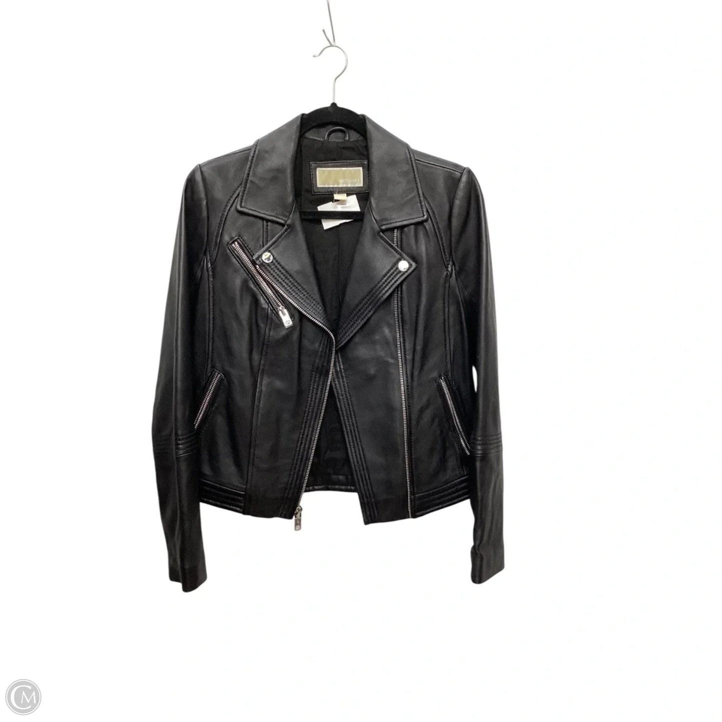 Jacket Moto By Michael By Michael Kors In Black, Size: Xs