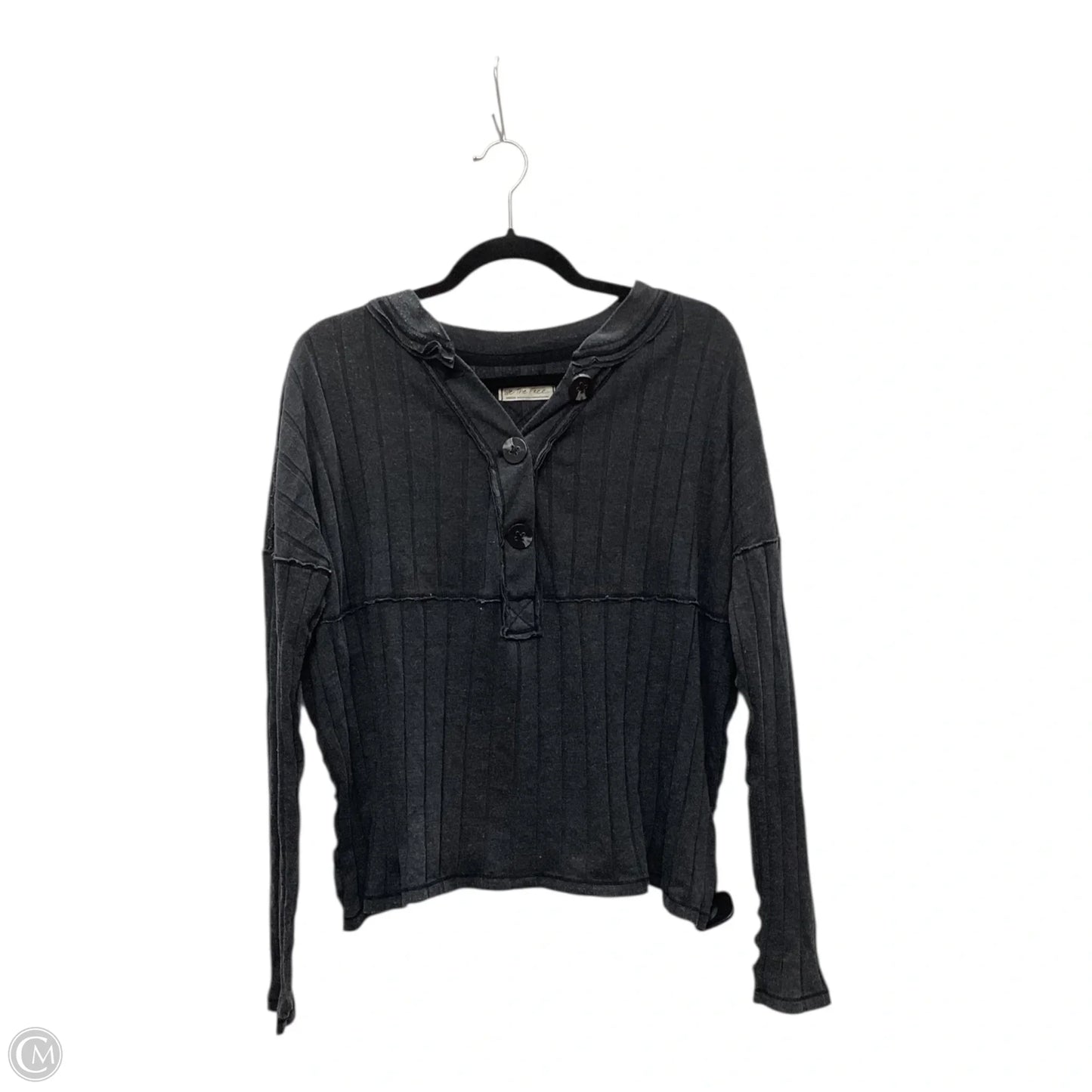 Top Long Sleeve Basic By We The Free In Grey, Size: M