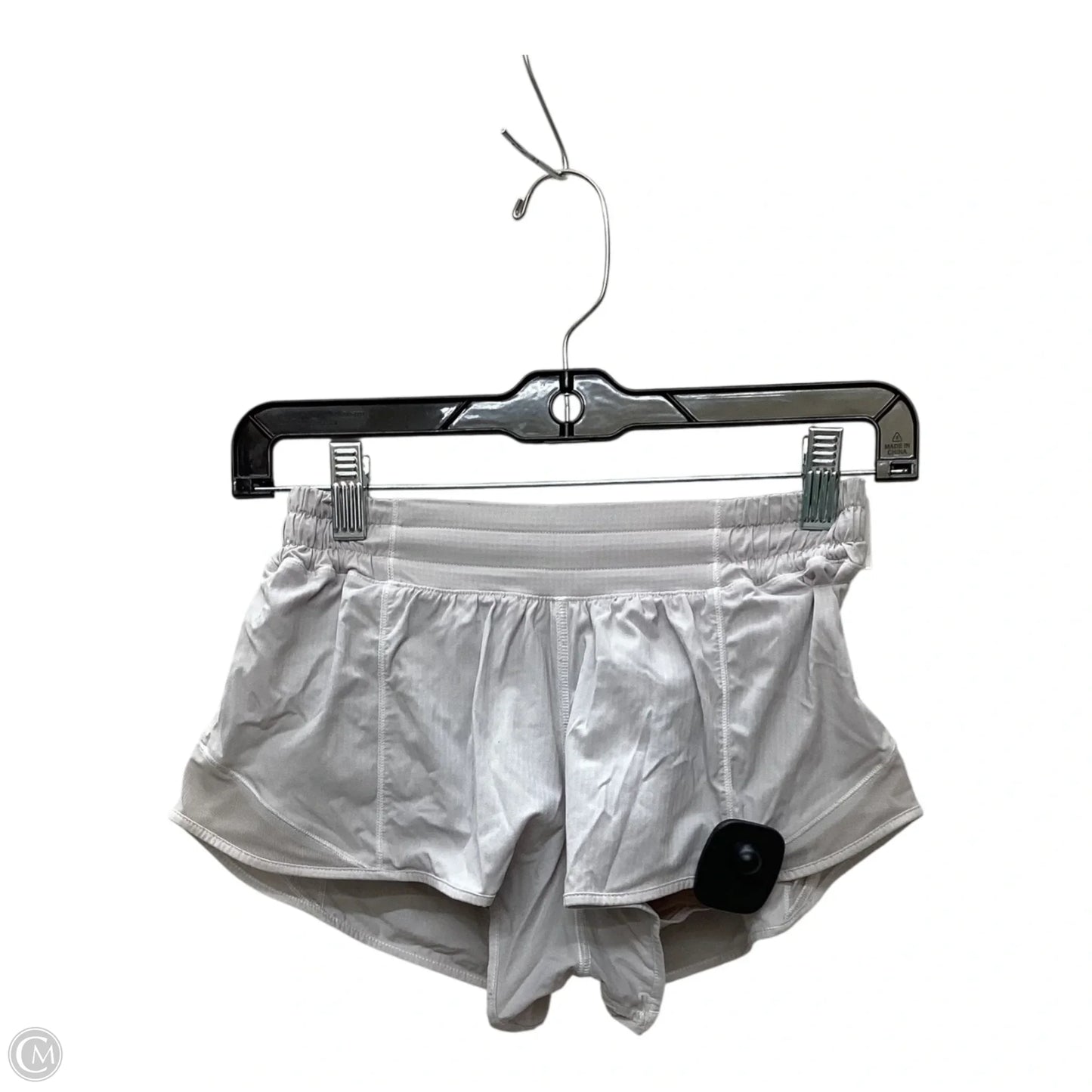 Athletic Shorts By Lululemon In Grey, Size: 4