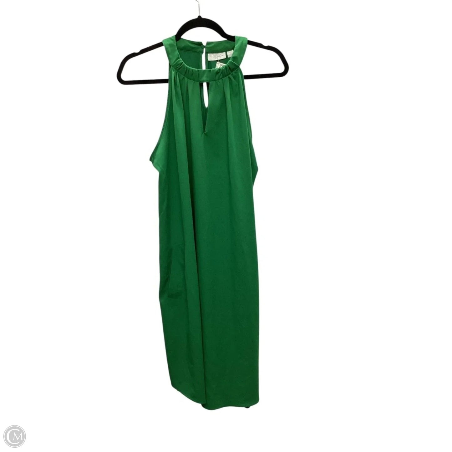 Dress Casual Midi By New York And Co In Green, Size: Xl