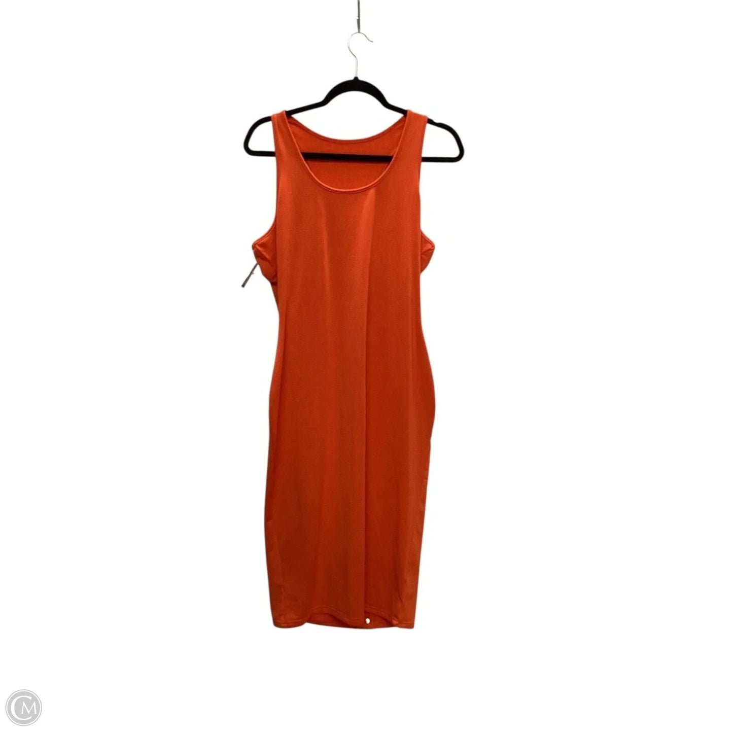 Dress Casual Maxi By Clothes Mentor In Orange, Size: Xxl