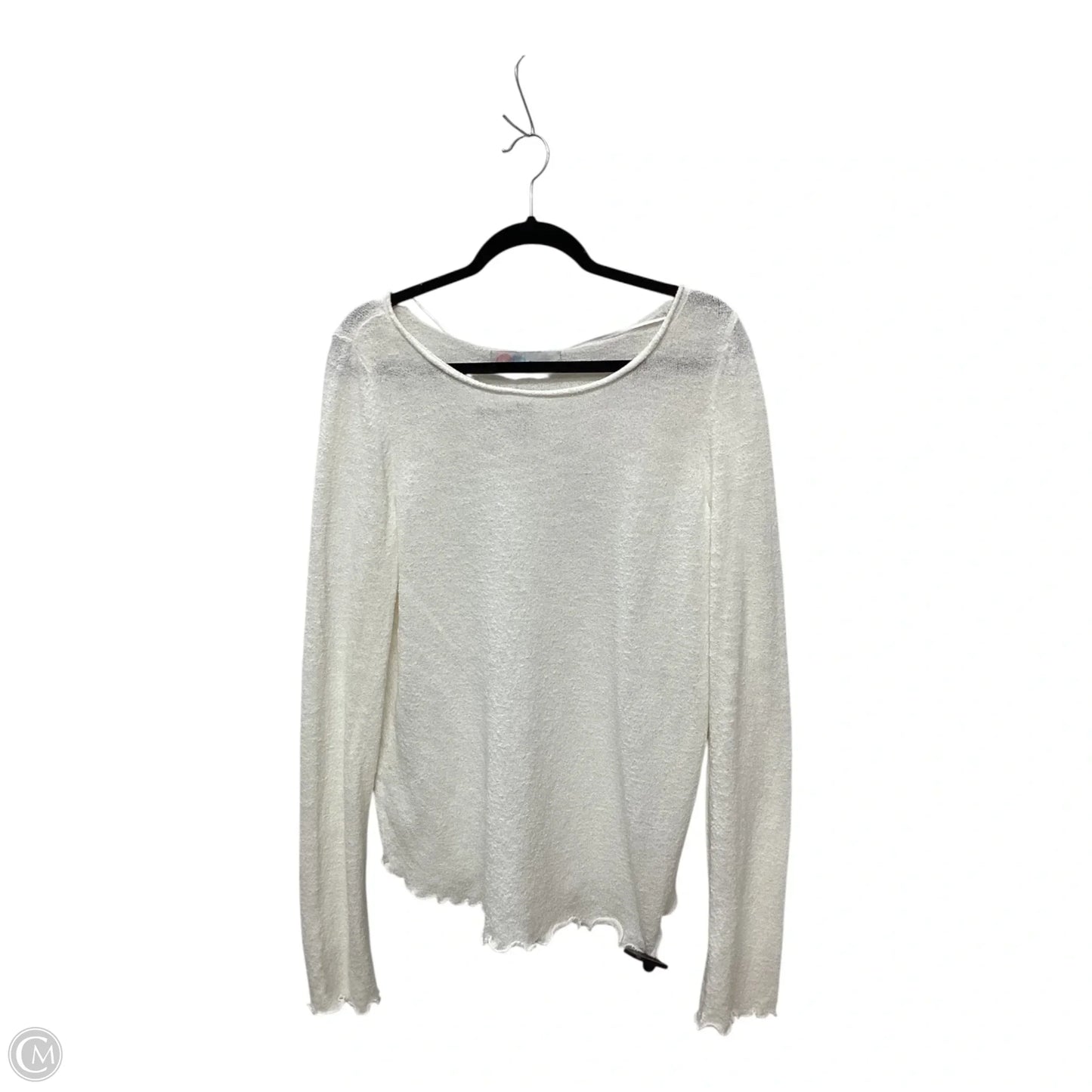 Top Long Sleeve By Free People In Beige, Size: Xl