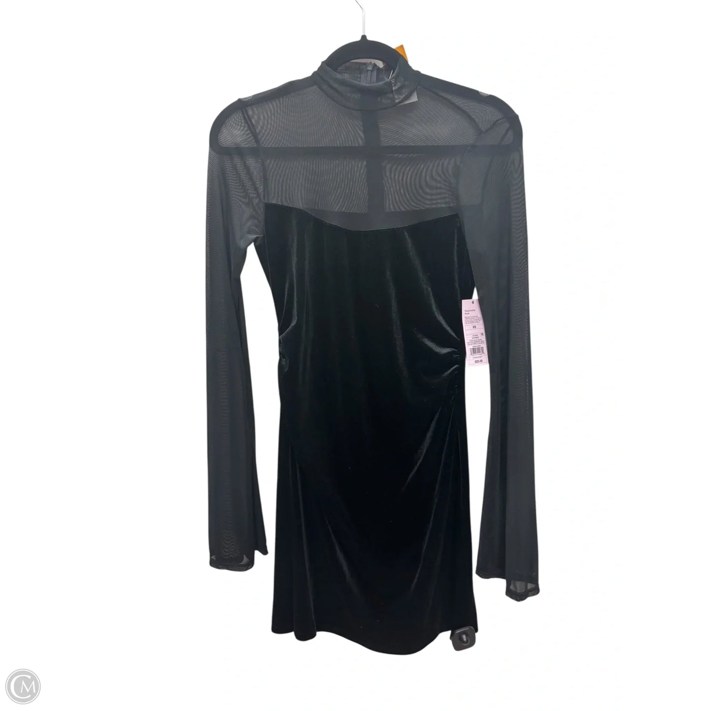 Dress Casual Midi By Wild Fable In Black, Size: Xs