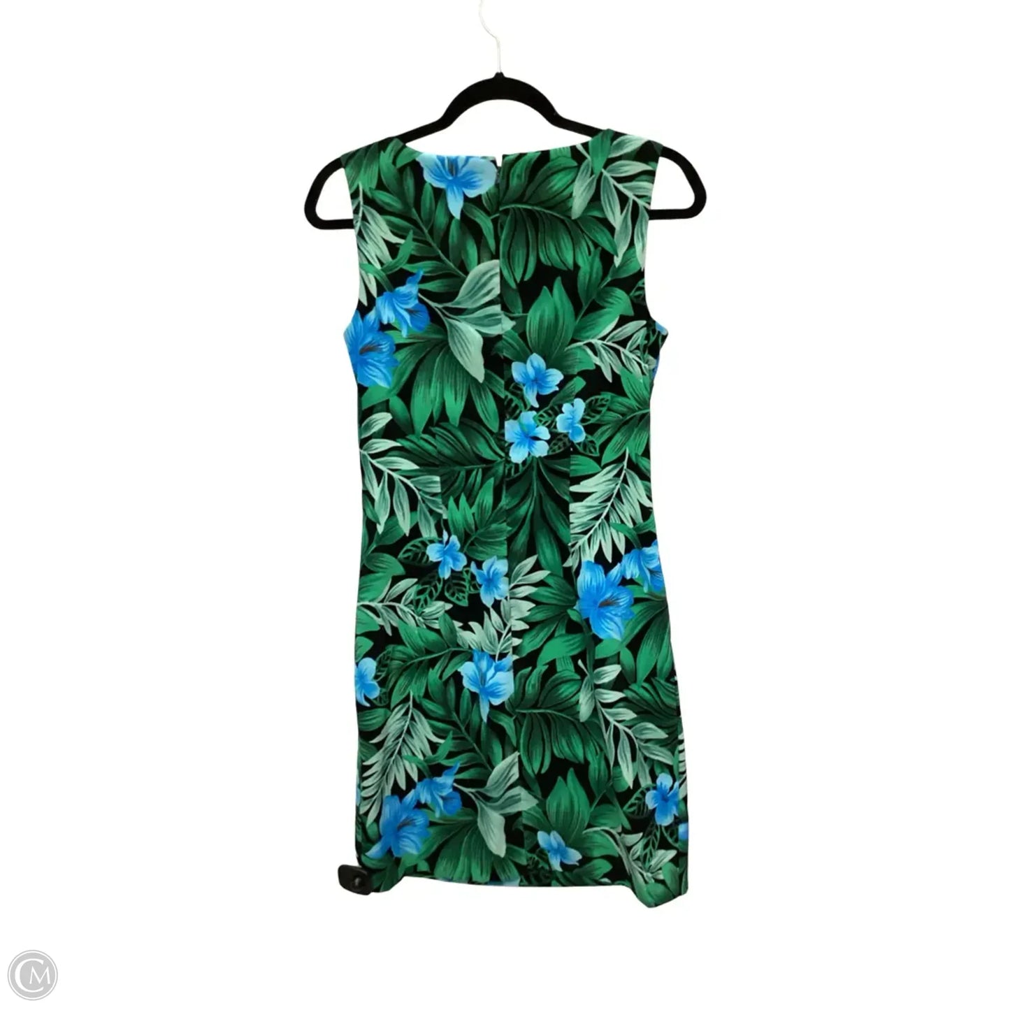 Dress Casual Short By Agb Dress In Black & Green, Size: 6