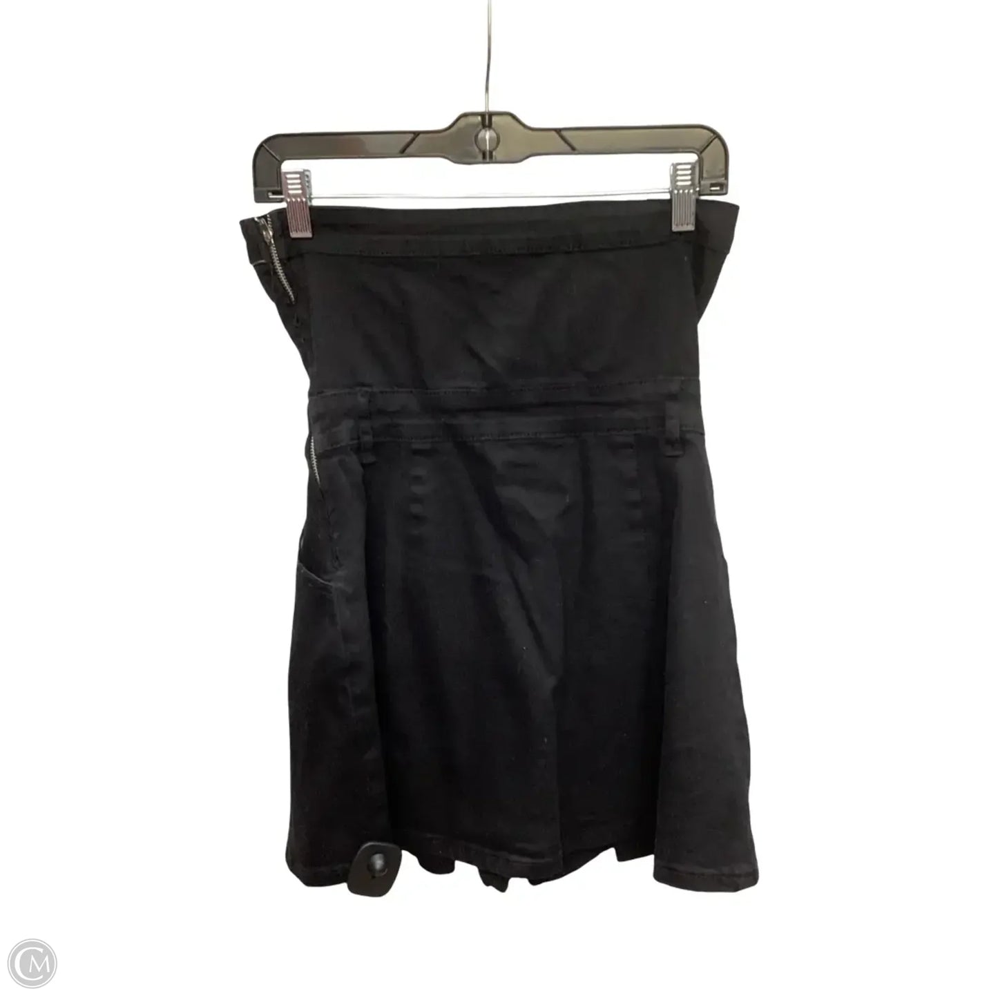 Dress Casual Short By Lyn Burches In Black Denim, Size: S