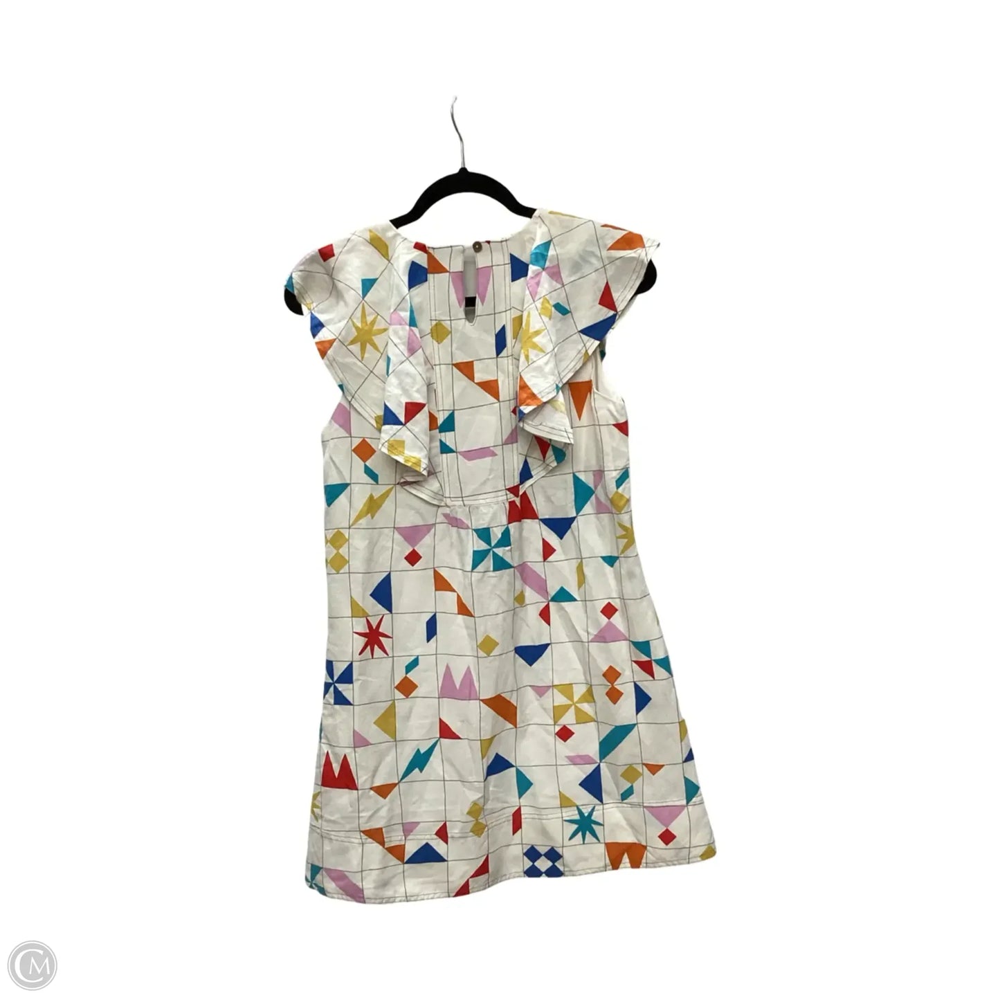 Dress Casual Short By Fate In Geometric Pattern, Size: S