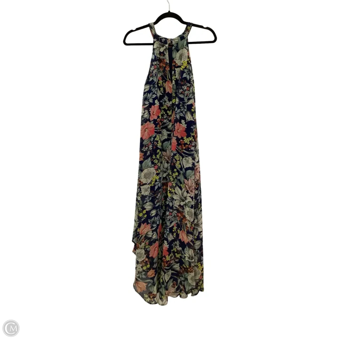 Dress Casual Midi By Paper Doll In Floral Print, Size: M