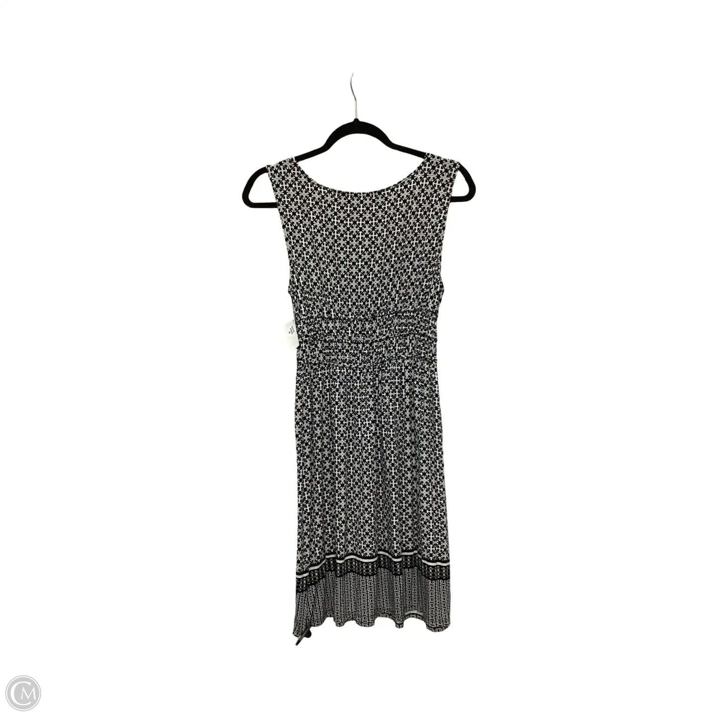 Dress Casual Short By Max Studio In Black & White, Size: M