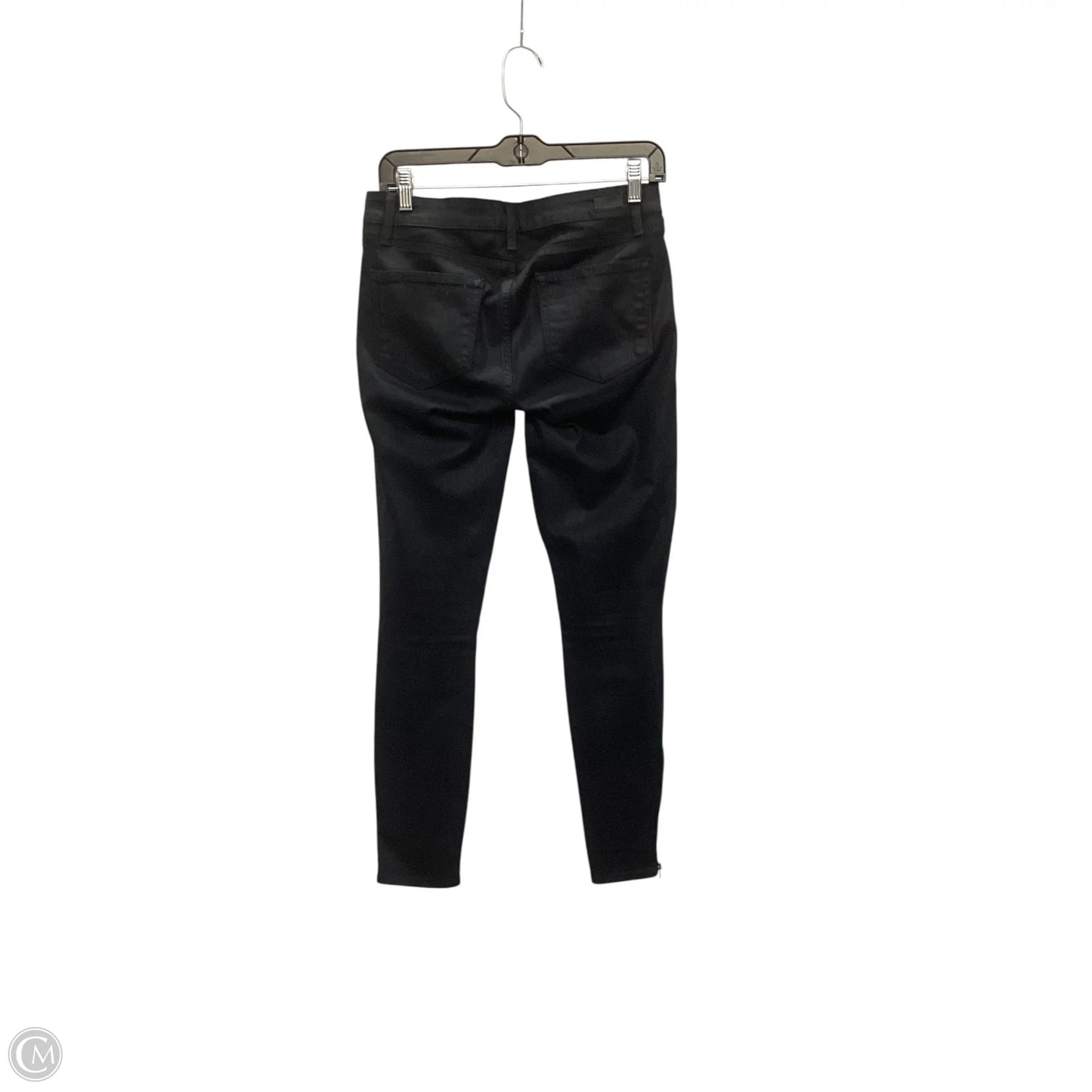 Designer Jeans Skinny By Paige In Black, Size: 28