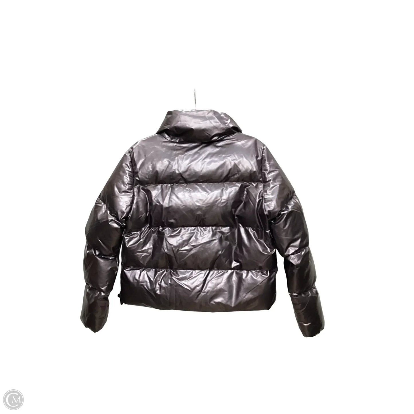 Designer Coat Puffer & Quilted By Noize In Purple, Size: M