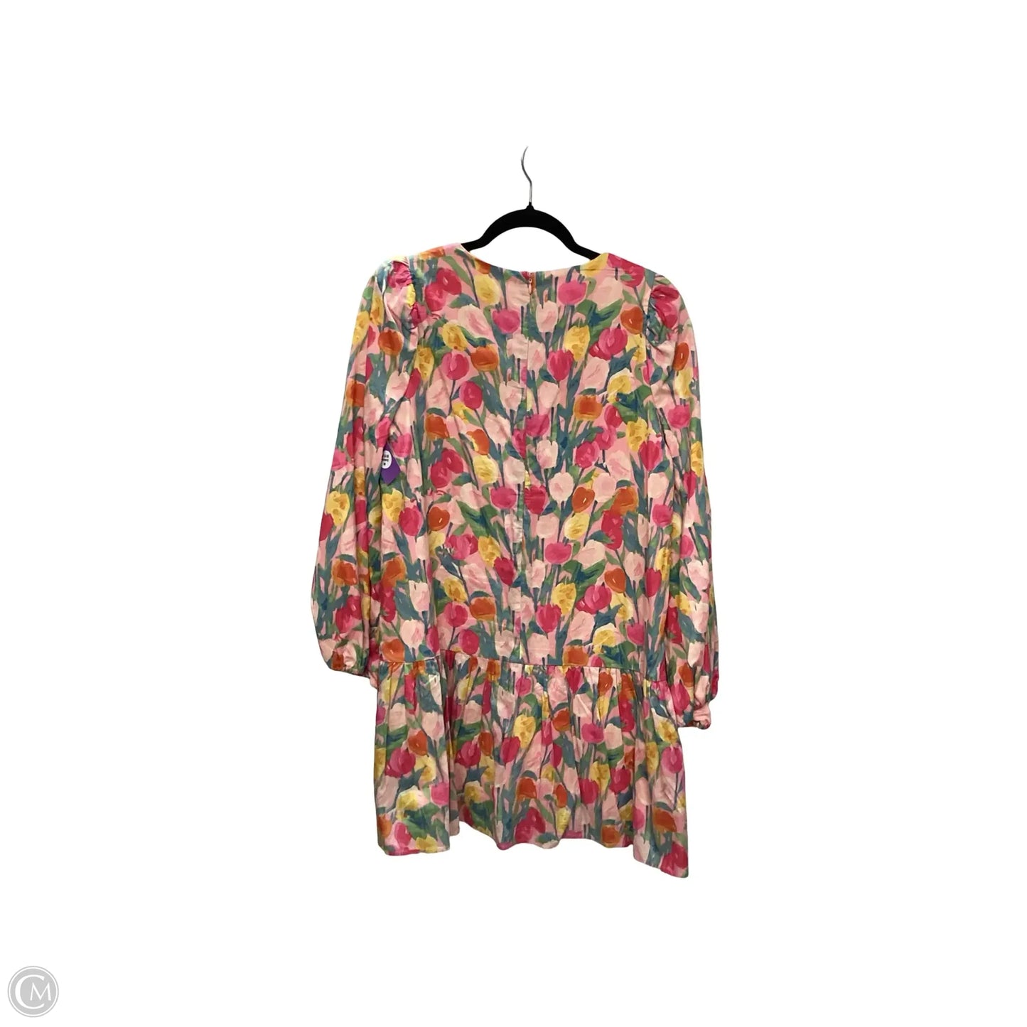 Dress Casual Short By Tcec In Floral Print, Size: L
