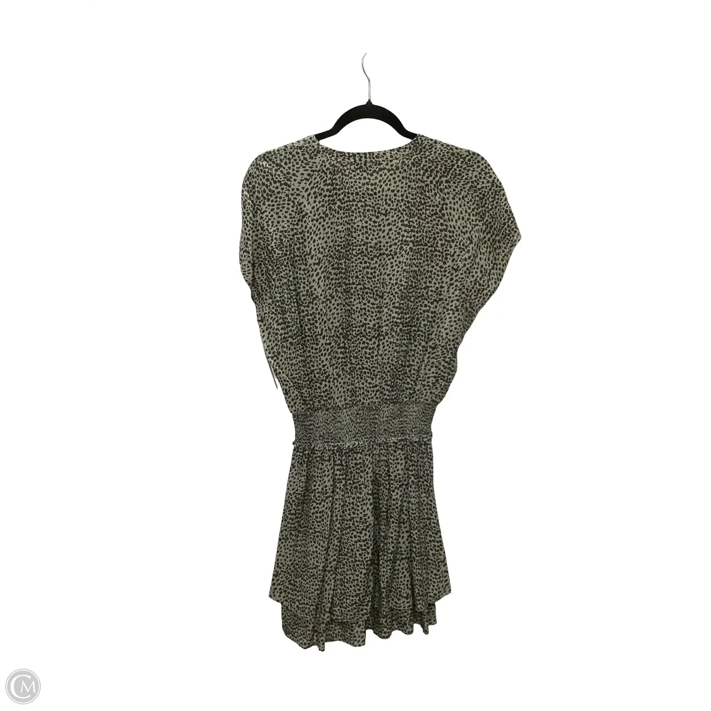 Designer Dress Casual Short By Rails In Green, Size: M