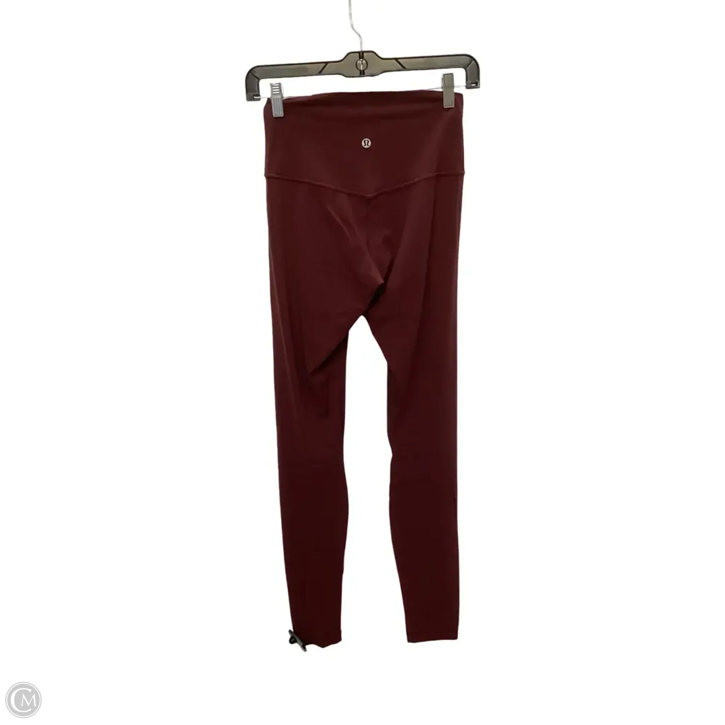 Athletic Leggings By Lululemon In Red, Size: 4