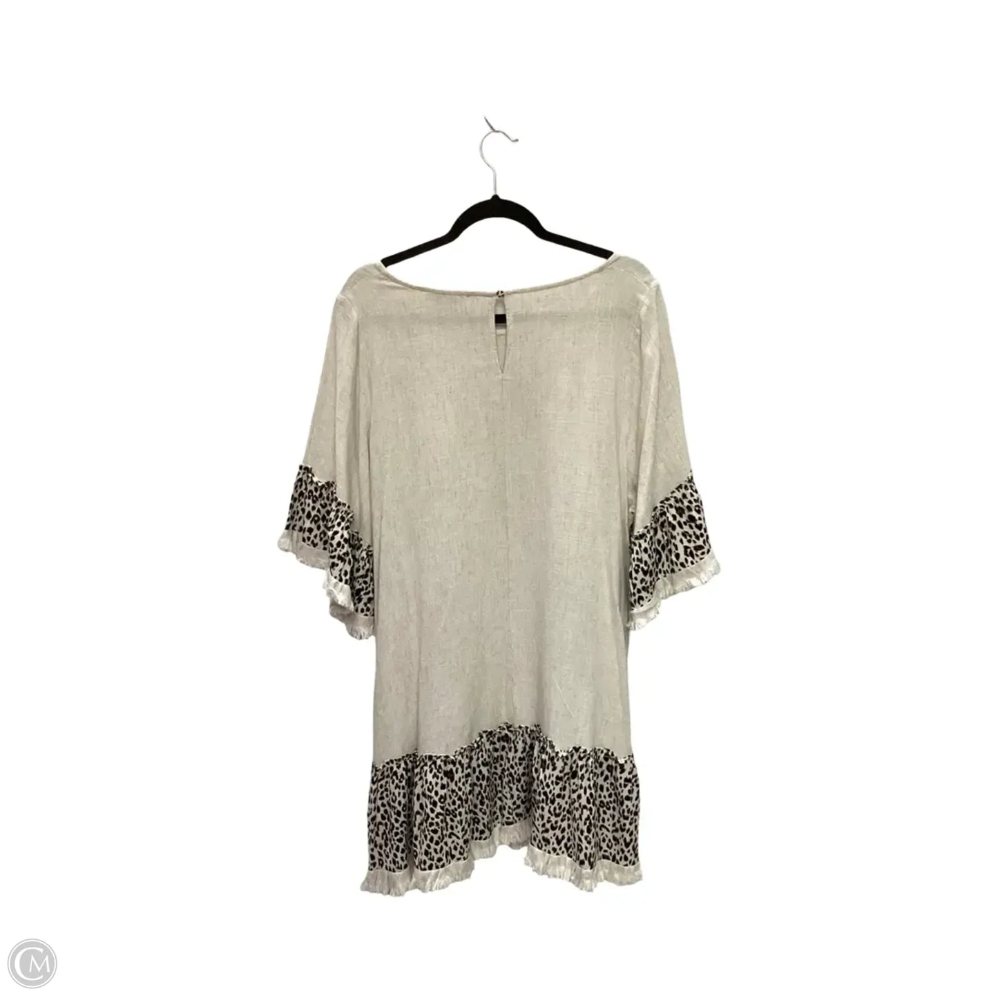 Dress Casual Short By Umgee In Animal Print, Size: Xl