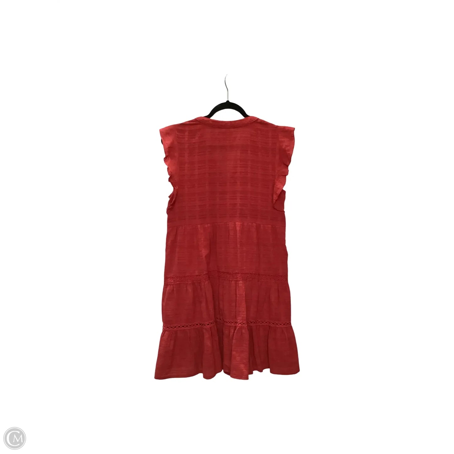 Dress Casual Short By Knox Rose In Red, Size: S