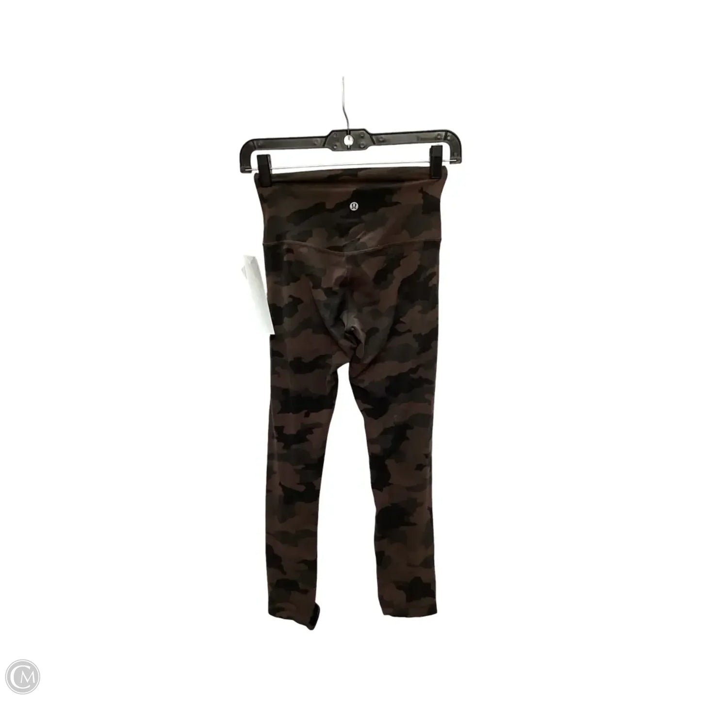 Athletic Leggings By Lululemon In Camouflage Print, Size: 4