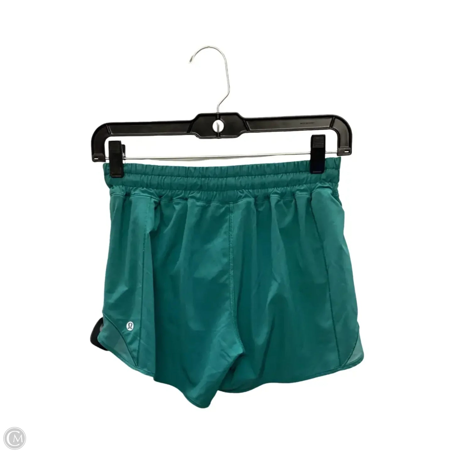 Athletic Shorts By Lululemon In Green, Size: 6
