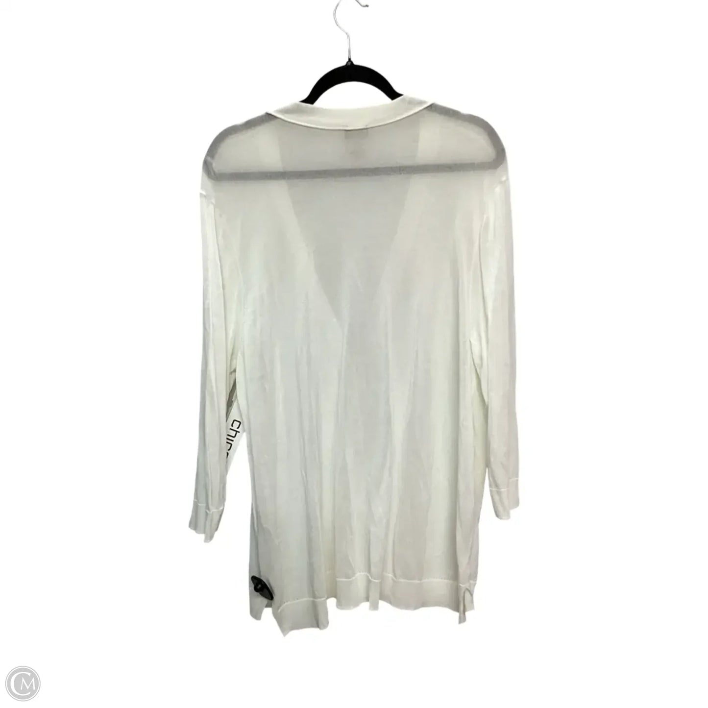 Cardigan By Chicos In White, Size: Xxl