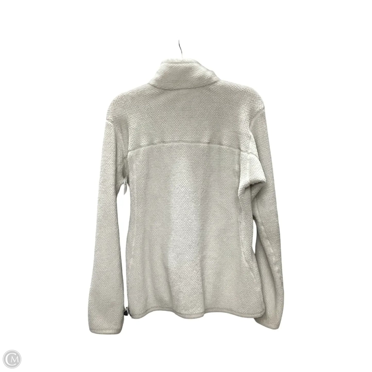 Sweatshirt Collar By Patagonia In Cream, Size: L