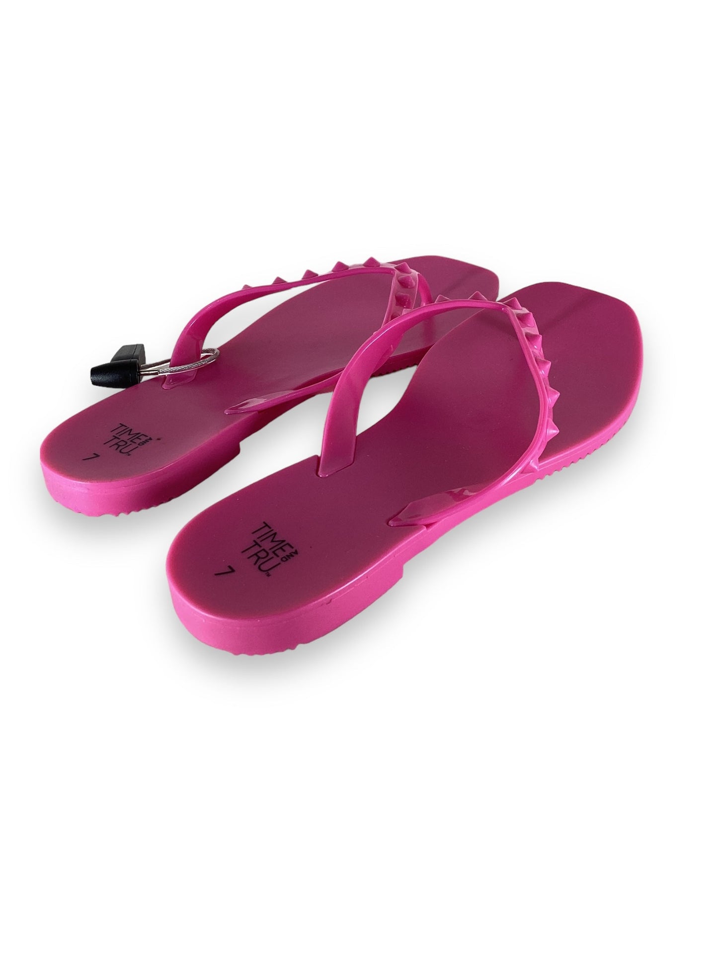 Sandals Flats By Time And Tru Size: 7