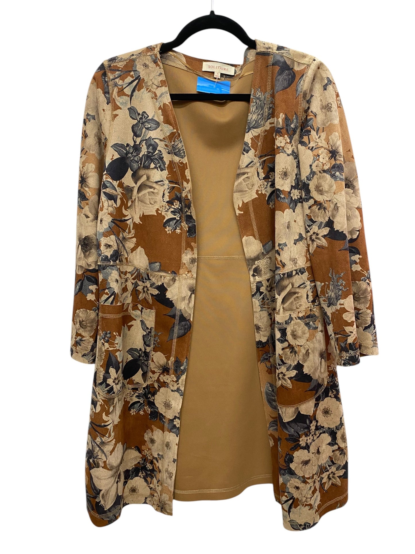 Jacket Other By Solitaire In Floral Print, Size: S