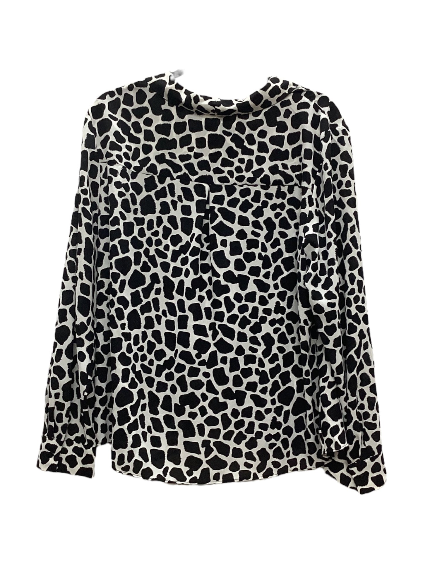 Top Long Sleeve By Inc In Black, Size: Xl