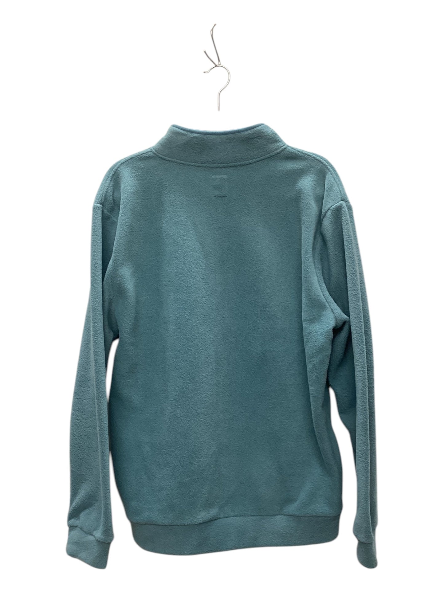 Jacket Fleece By Gap In Blue, Size: L