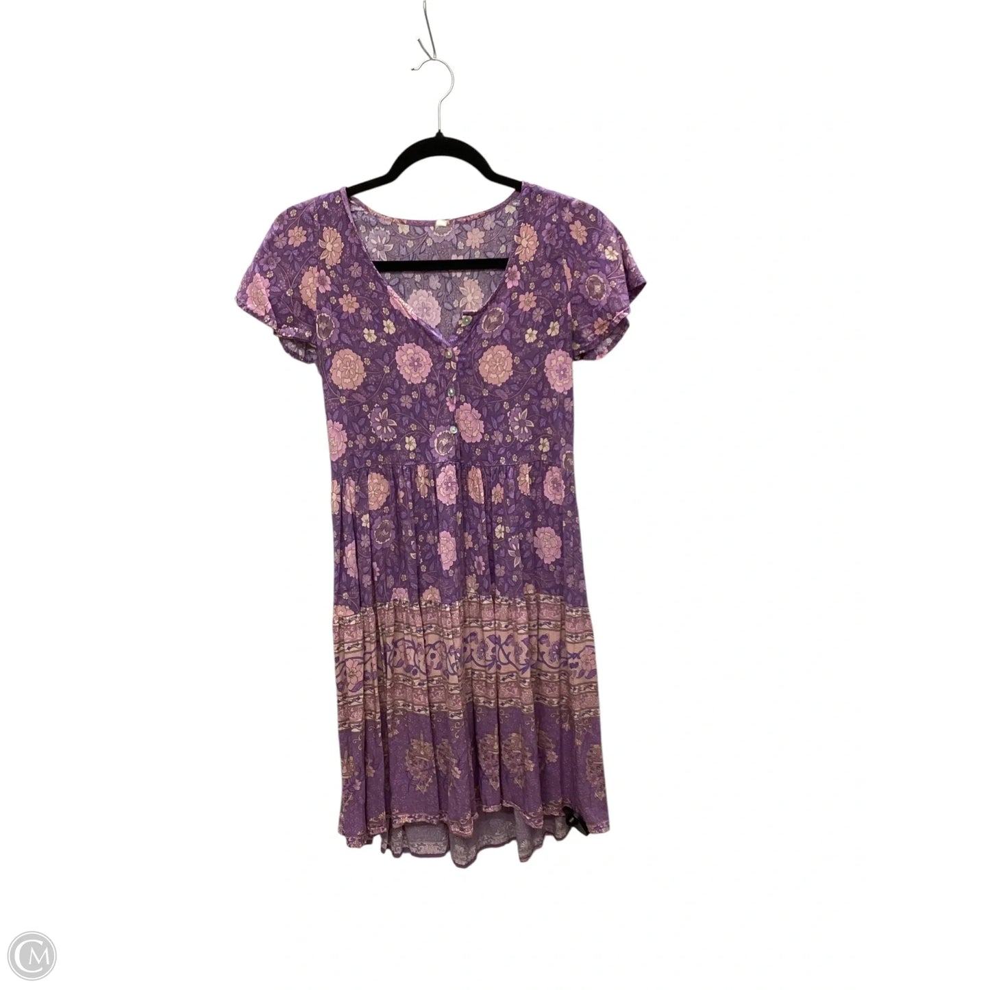 Dress Casual Short By Clothes Mentor In Purple, Size: S