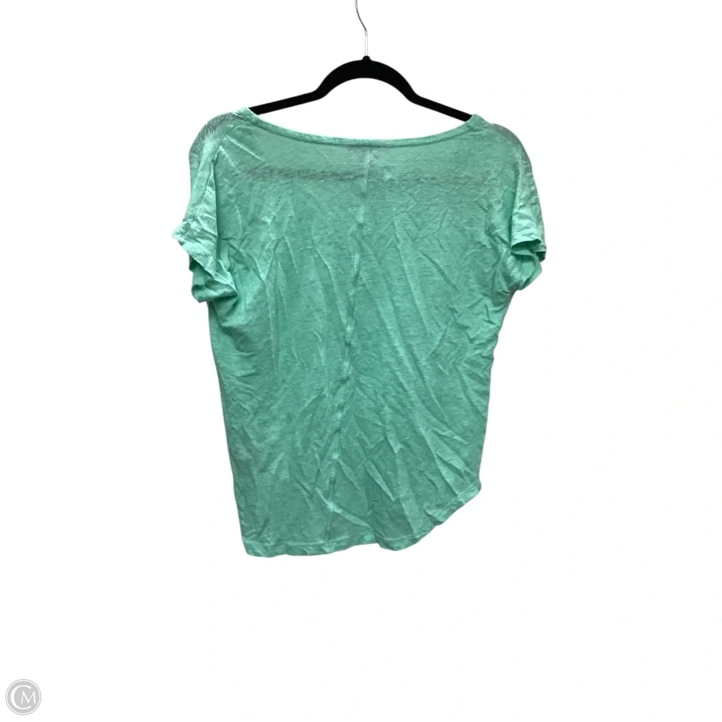 Top Short Sleeve Designer By Lilly Pulitzer In Green, Size: S