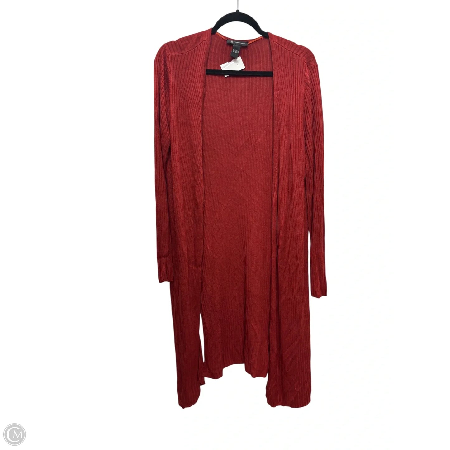 Cardigan By Inc In Red, Size: L