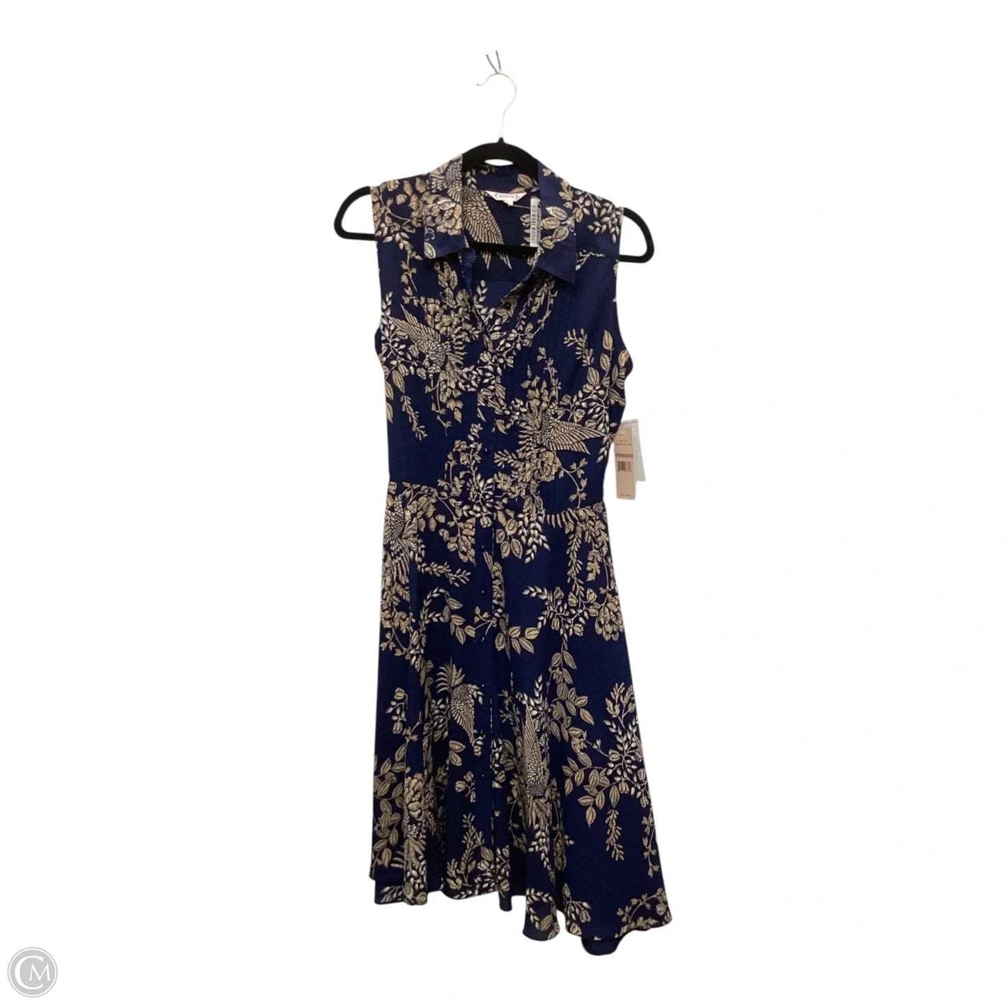 Dress Casual Maxi By Nanette By Nanette Lepore In Blue, Size: L