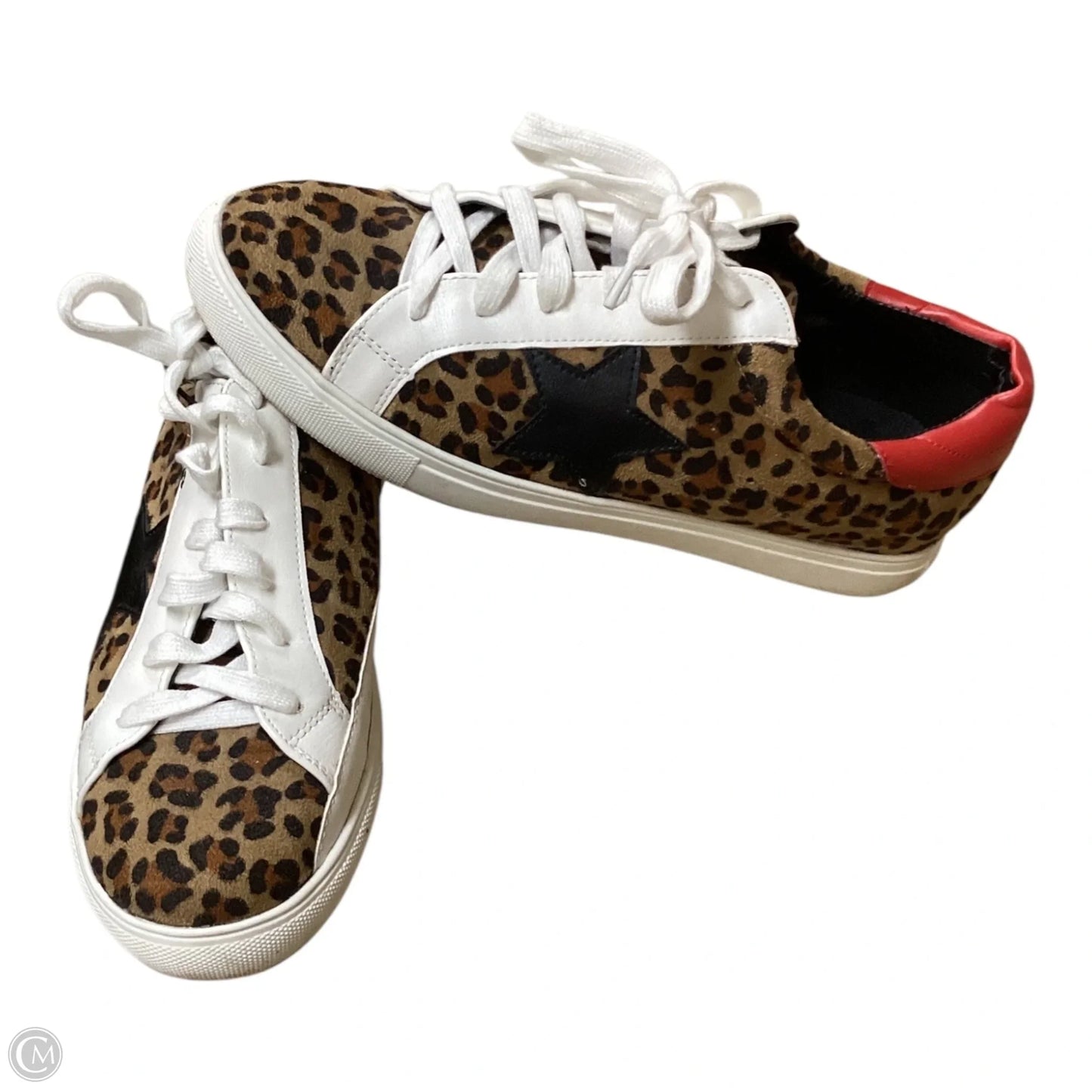 Shoes Sneakers By Nature Breeze In Animal Print, Size: 10