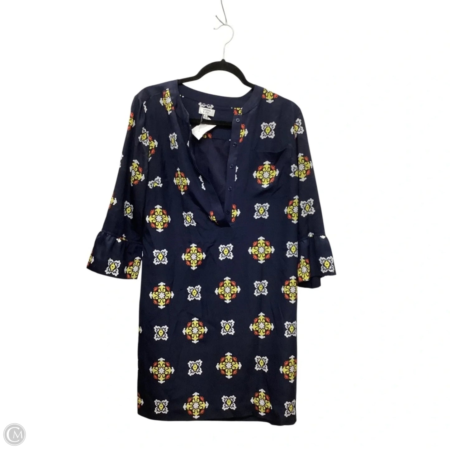 Dress Casual Short By Crown And Ivy In Blue, Size: S
