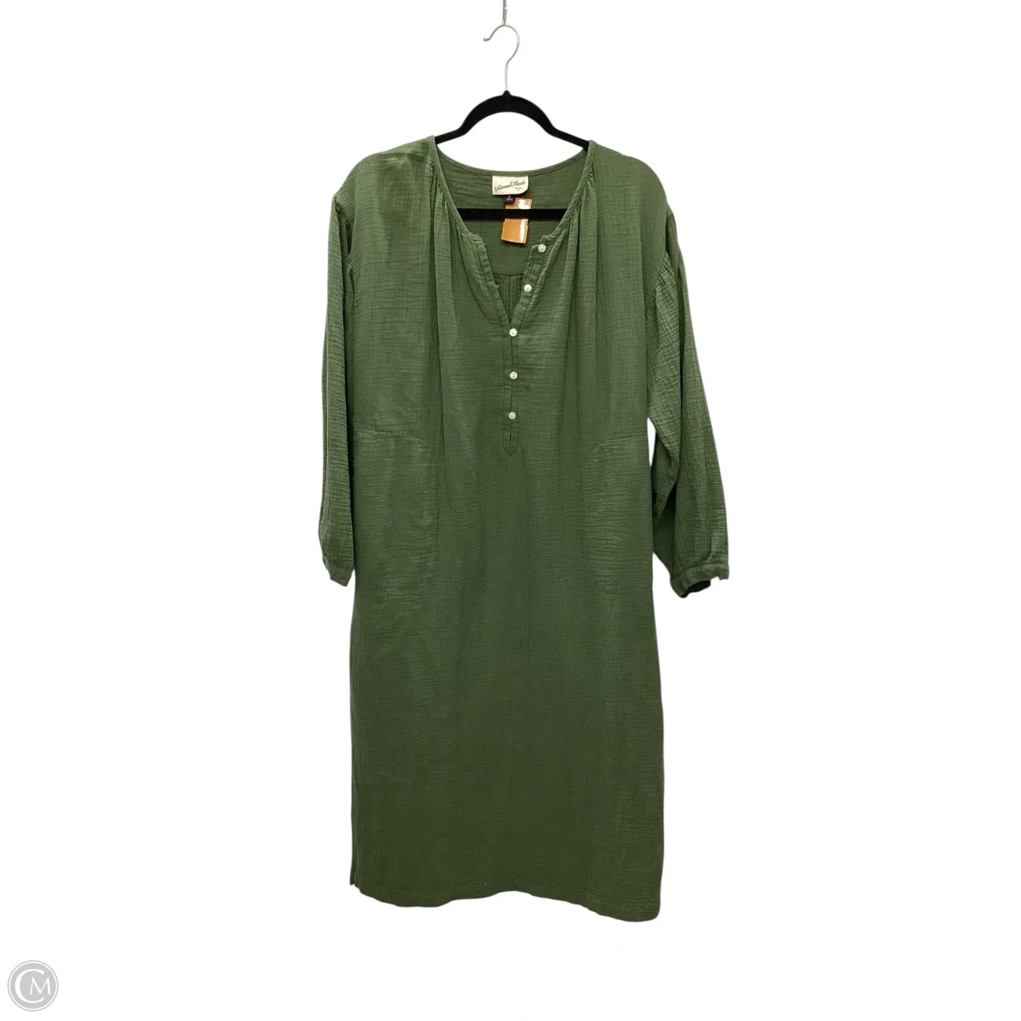 Dress Casual Maxi By Universal Thread In Green, Size: M