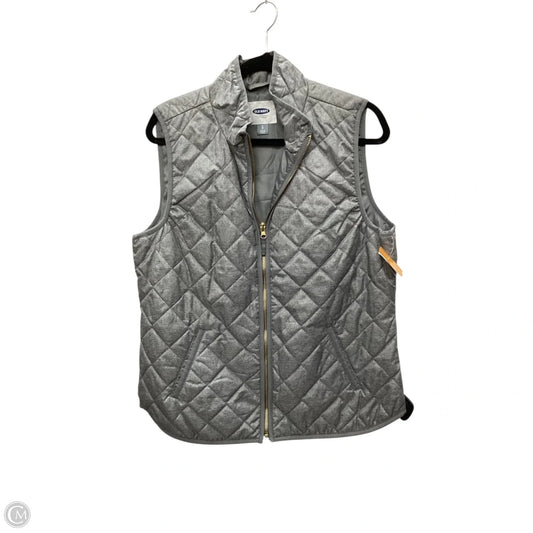 Vest Puffer & Quilted By Old Navy In Grey, Size: L