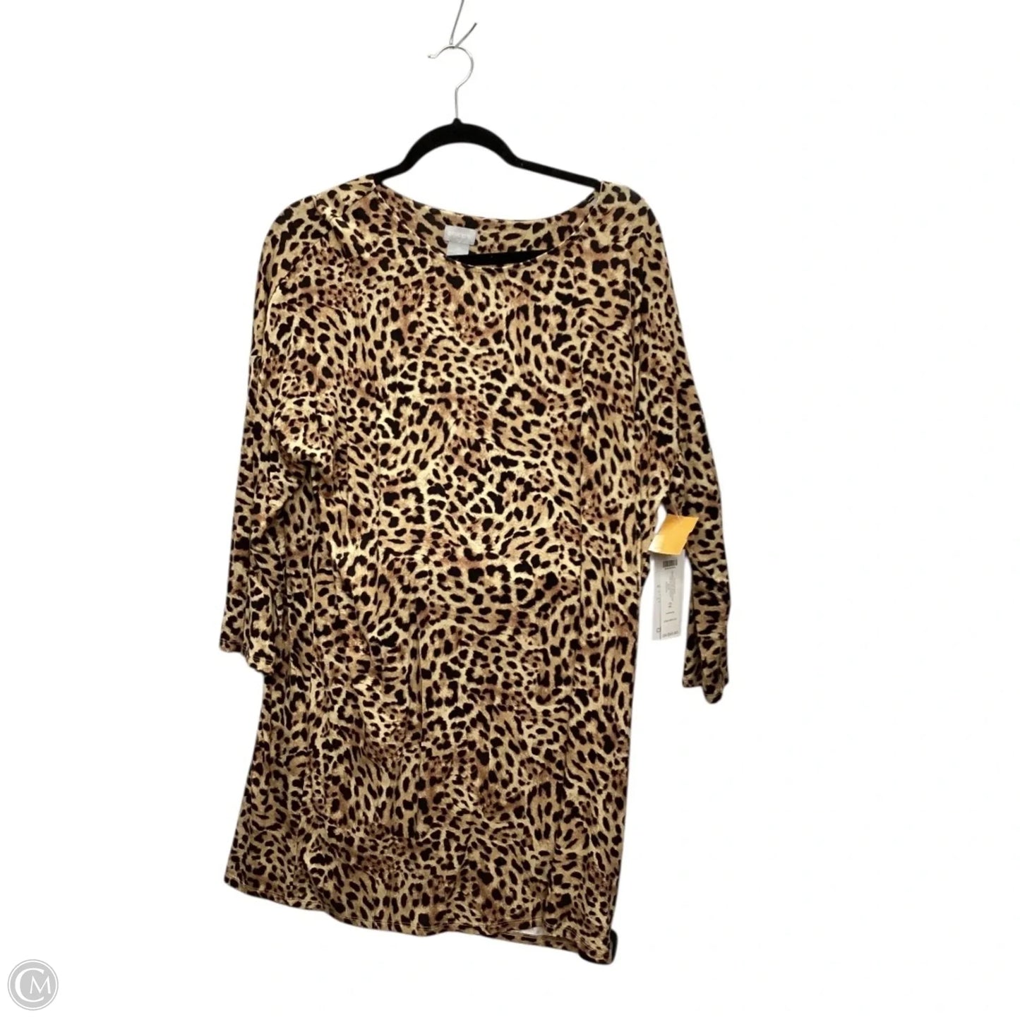 Dress Casual Short By Chicos In Animal Print, Size: L