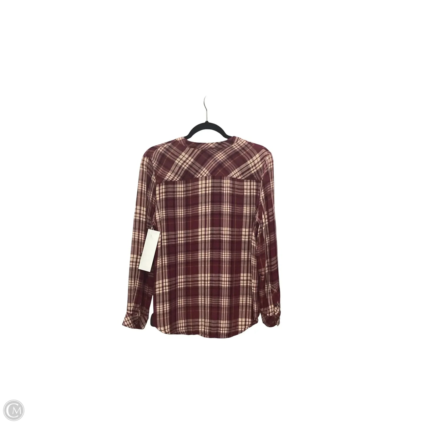 Top Long Sleeve By Chicos In Purple, Size: M