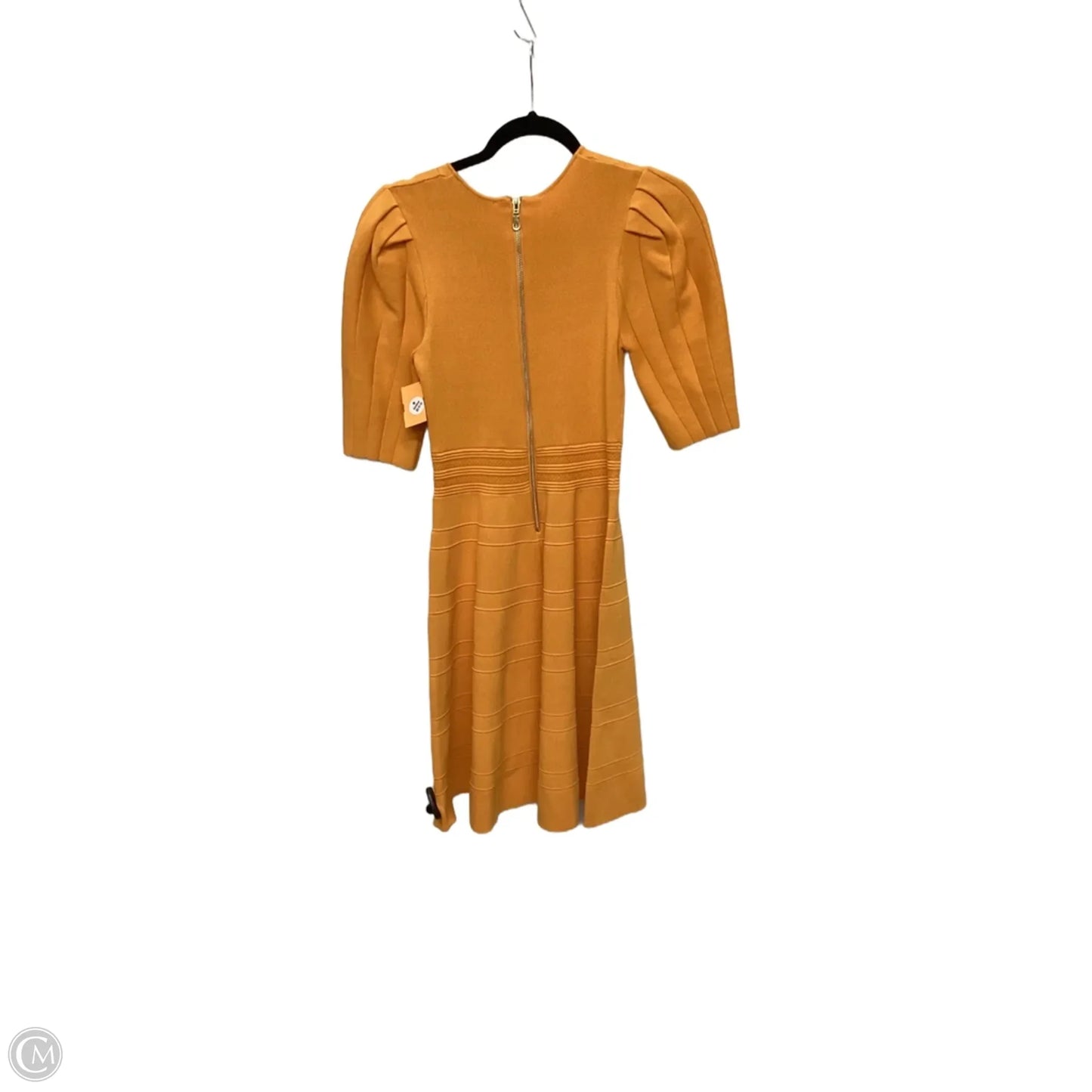 Dress Casual Short By Nicole Miller In Orange, Size: Xs