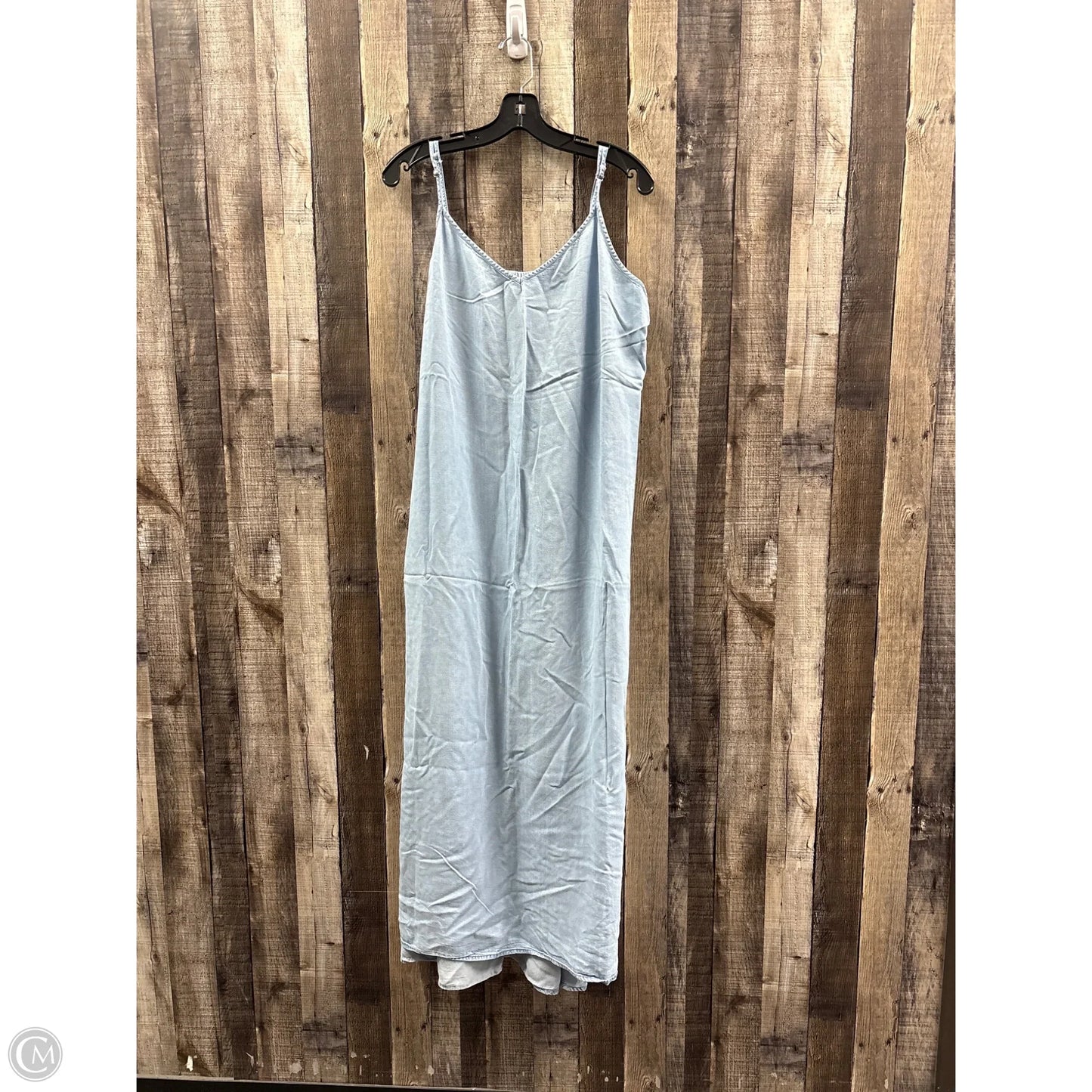 Dress Casual Maxi By Gap In Blue Denim, Size: Xxl