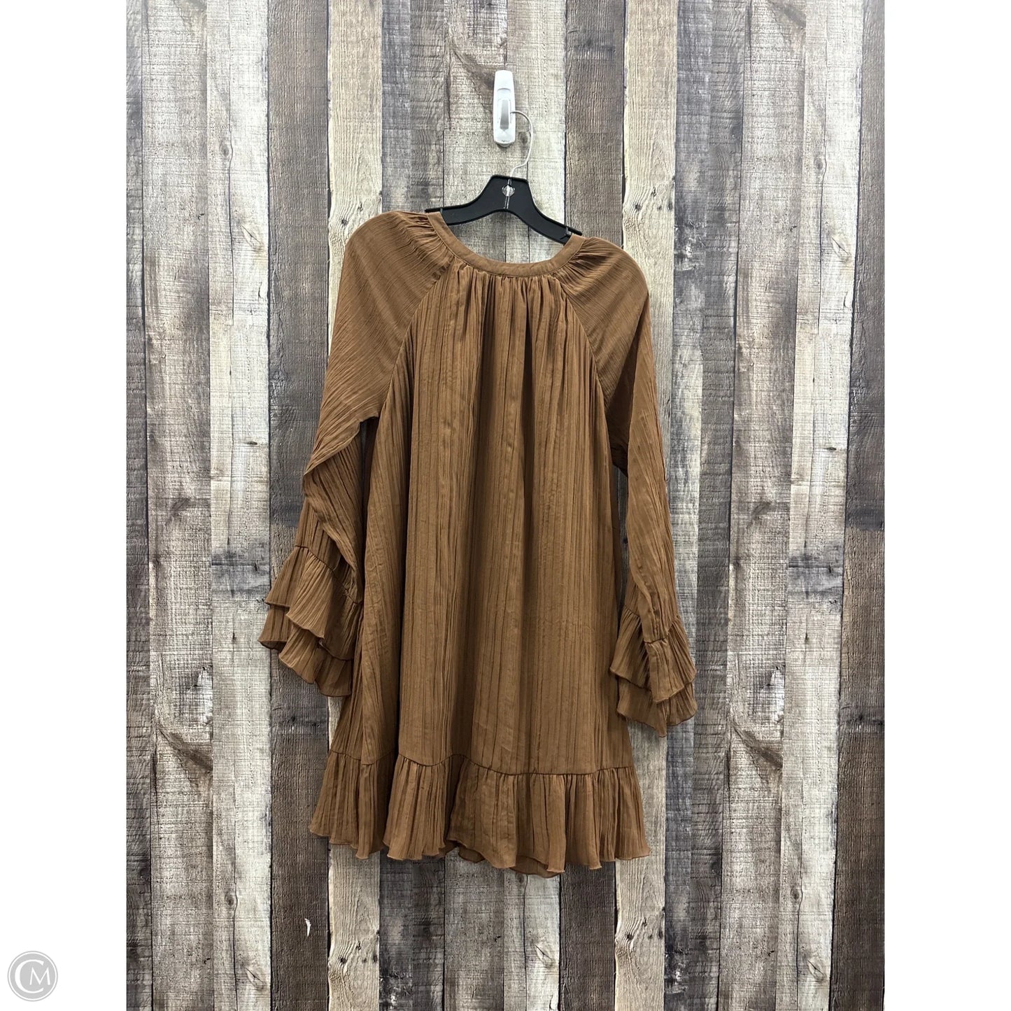 Dress Party Short By Time And Tru In Brown, Size: M